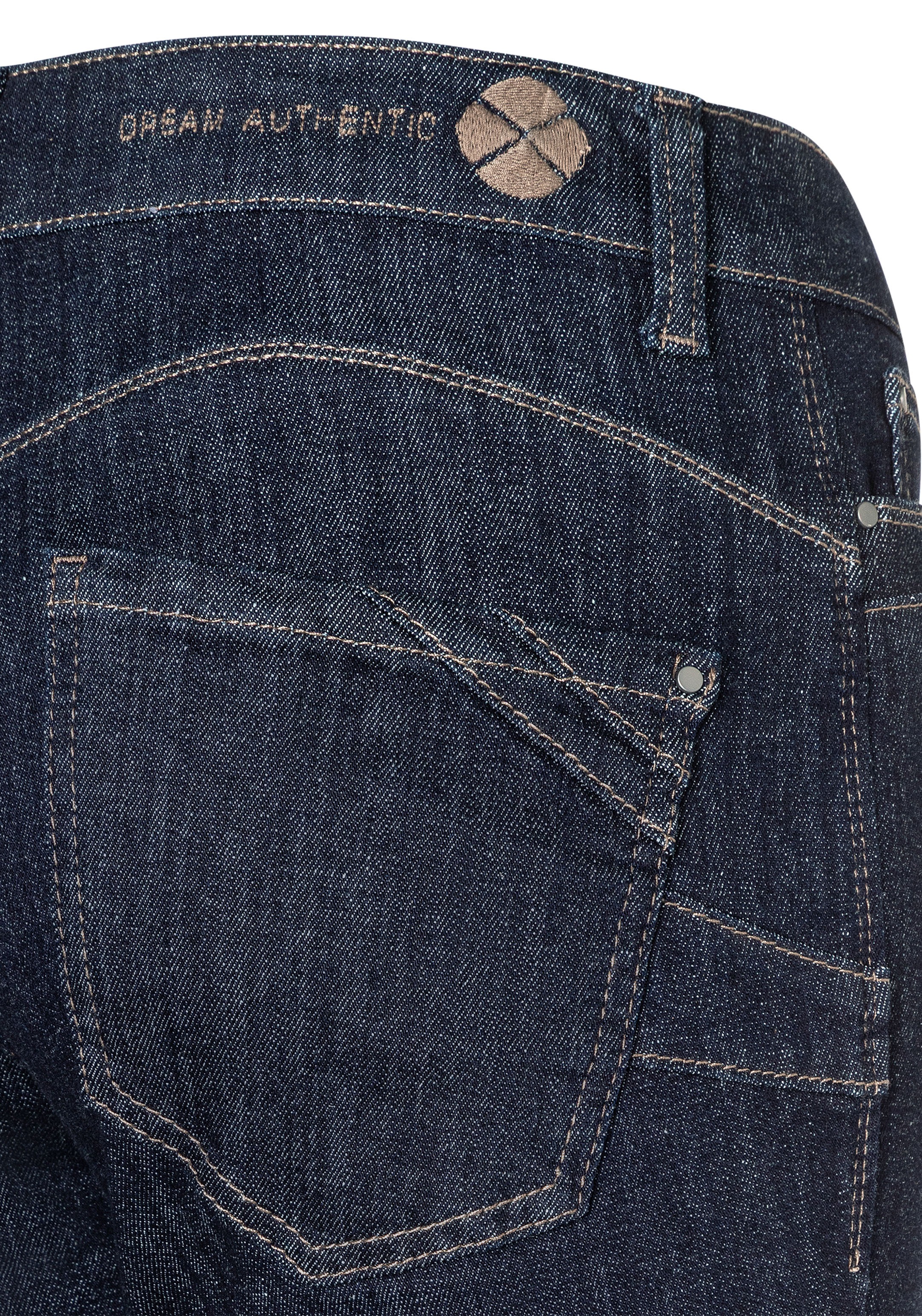 MAC Skinny-fit-Jeans »DREAM SKINNY«, mit aufwendig gearbeiteten Details an den Taschen