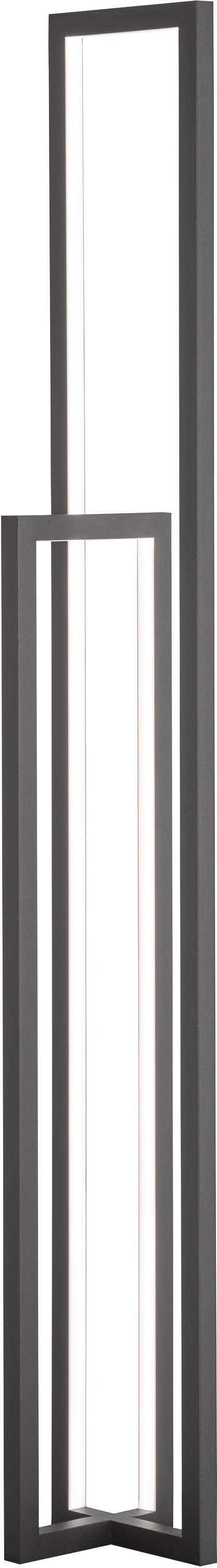 Image of WOFI LED Stehlampe »Standleuchte Zenit 2flg«, LED-Modul, 1 St., Warmweiss, klare Formensprache bei Ackermann Versand Schweiz