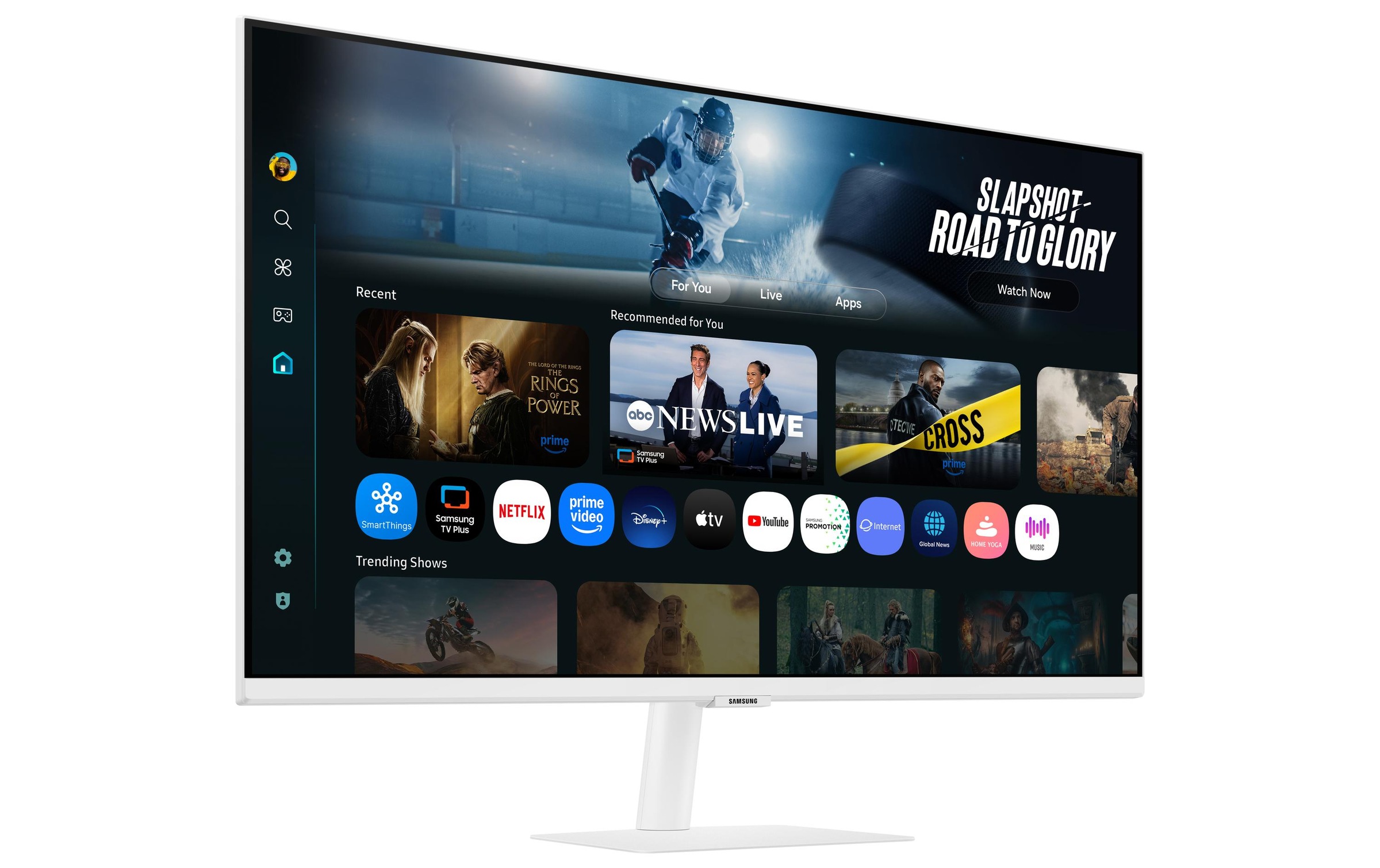 Samsung Smart Monitor »LS32FM703UUXEN«, 81,28 cm/32 Zoll, 4K Ultra HD, 60 Hz