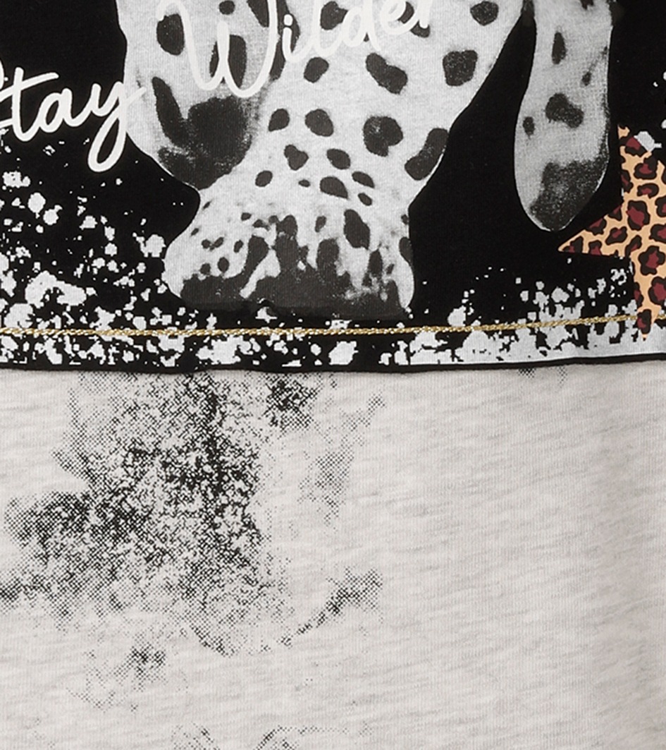 Aniston PLUS Sweatshirt mit grossem Tigerprint - NEUE KOLLEKTION