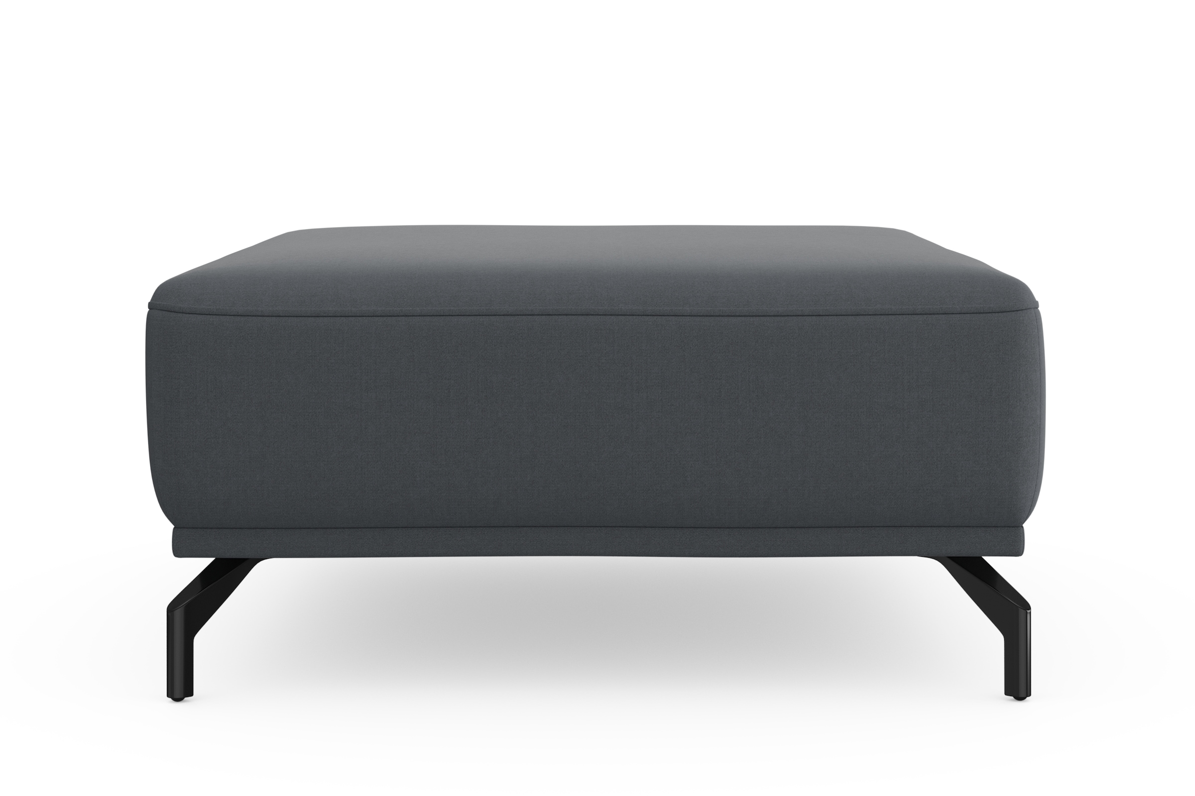 sit&more Hocker »Bailando«, mit Federkern und schwarzen, matten Metallfüssen
