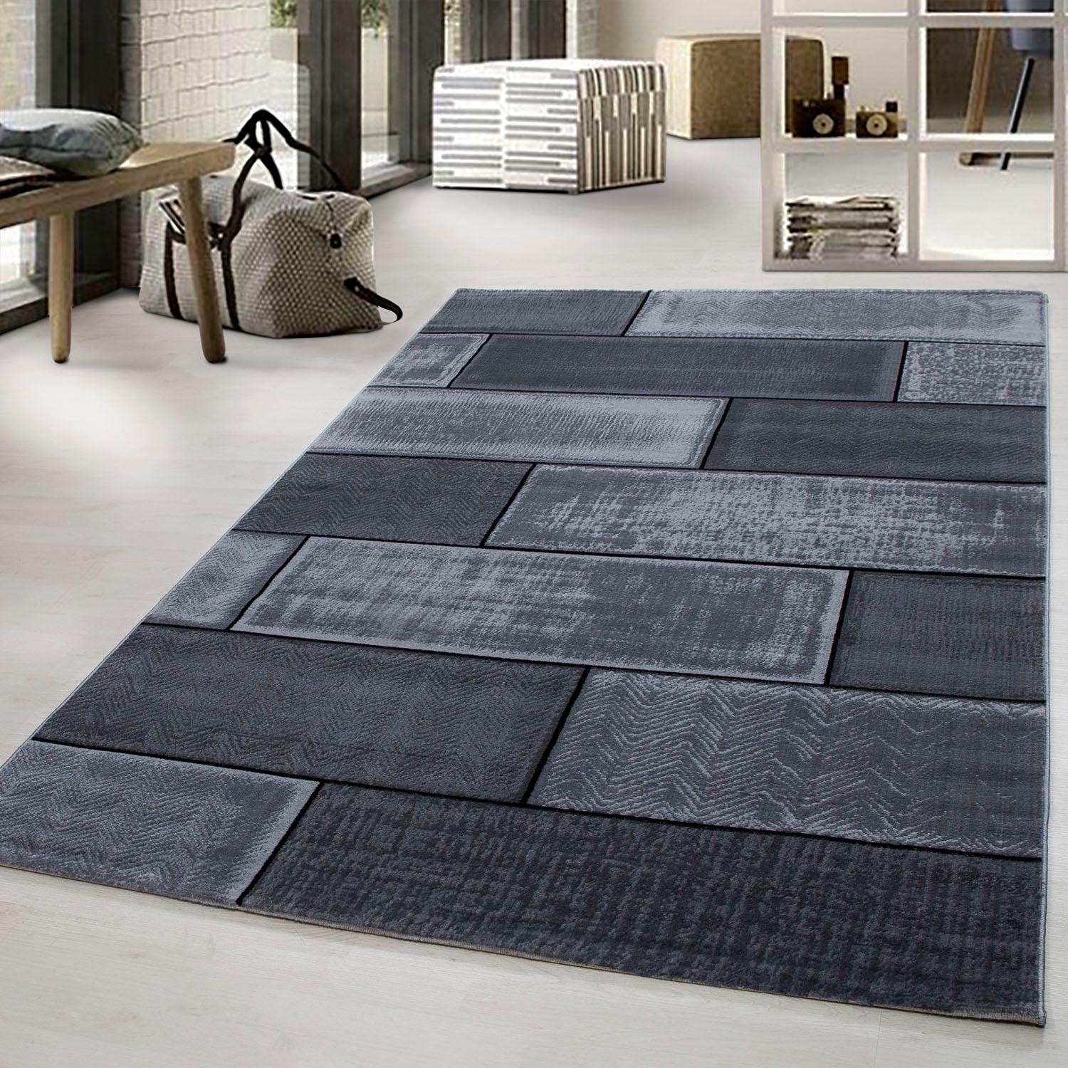 Image of Ayyildiz Teppiche Teppich "Plus 8007" rechteckig 6 mm Höhe gemusterter Flachflor, robust, Webteppich, alle Räume