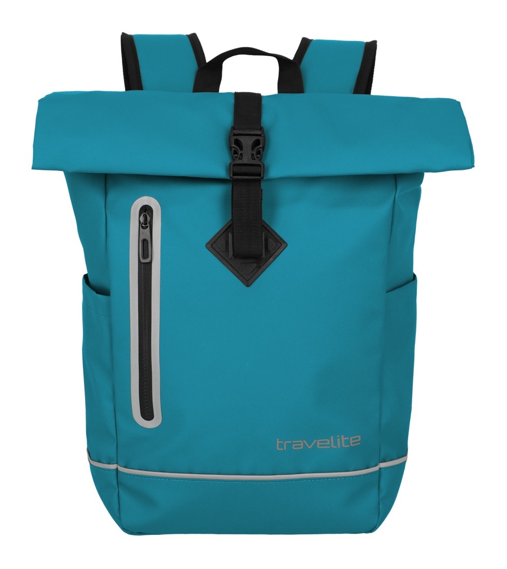 travelite Sac à dos de loisirs »BASICS Roll-Up Rucksack aus Plane« avec fermeture roulante variable