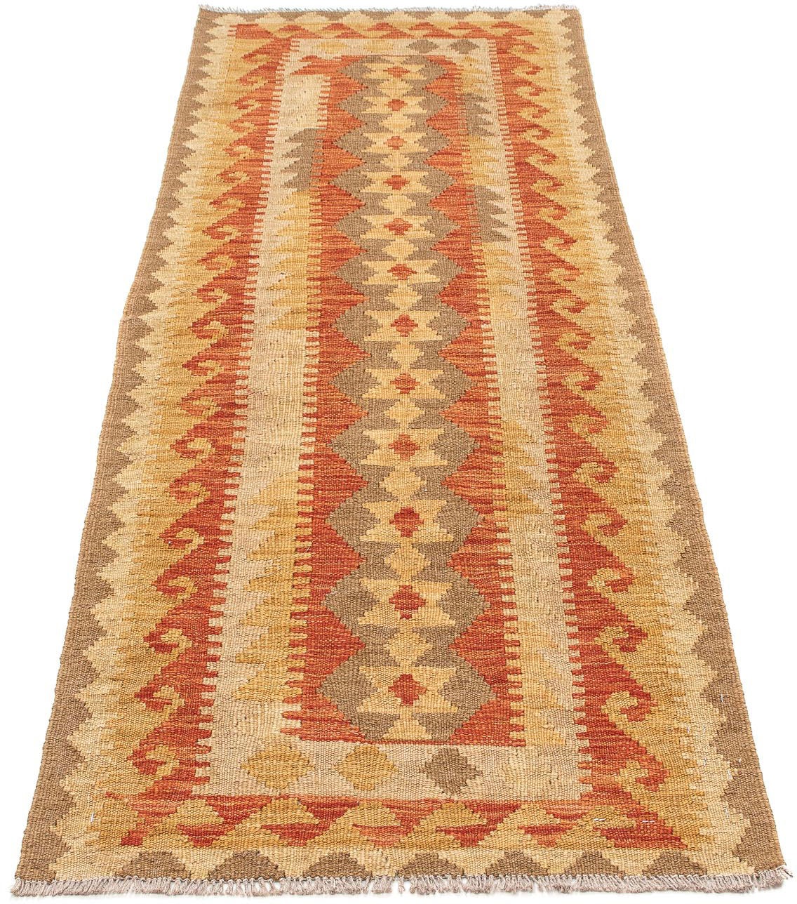 Image of morgenland Läufer »Kelim Maimene Medaillon 201 x 67 cm«, rechteckig, 0,5 mm Höhe, Wendeteppich bei Ackermann Versand Schweiz