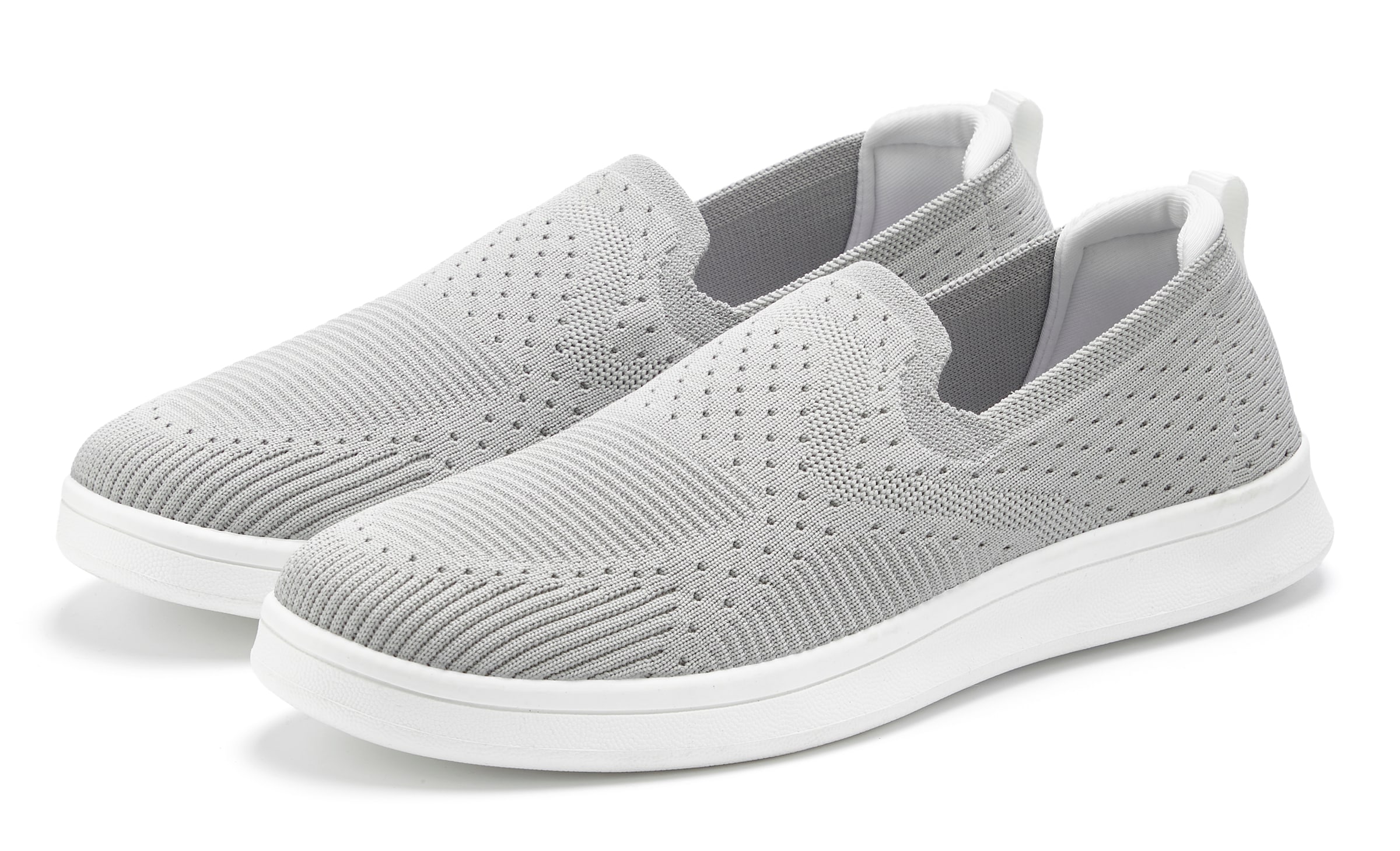 Image of Vivance Sneaker "Slip-On-Sneaker," Textilschuh, Slipper zum Reinschlüpfen VEGAN