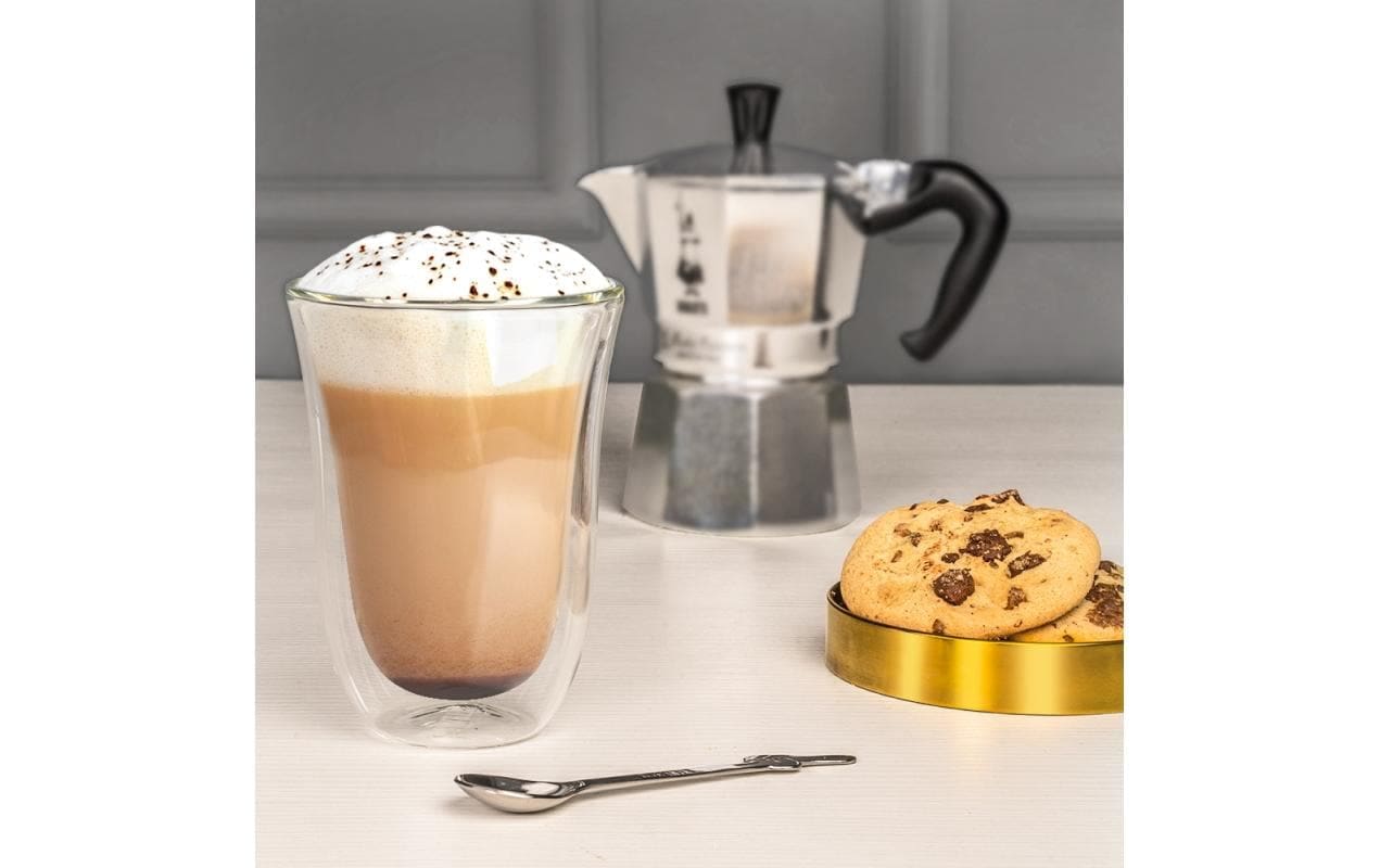 BIALETTI Latte-Macchiato-Glas »Bialetti Latte Macchiato«, (2 tlg.)