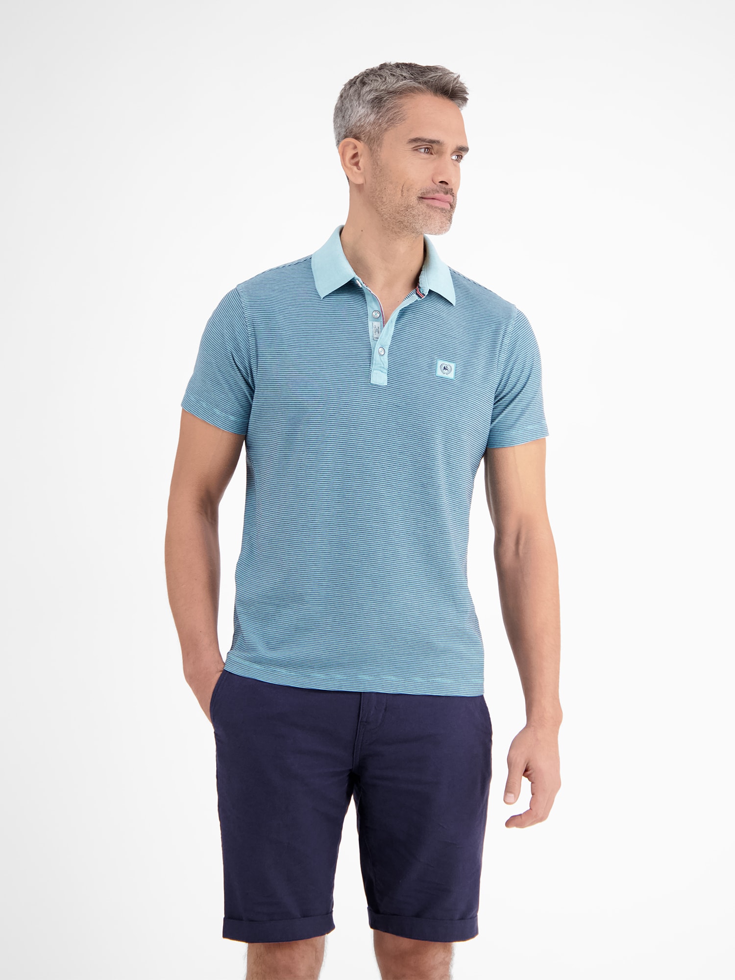 Image of LERROS Poloshirt "Herren Poloshirt, gestreift"