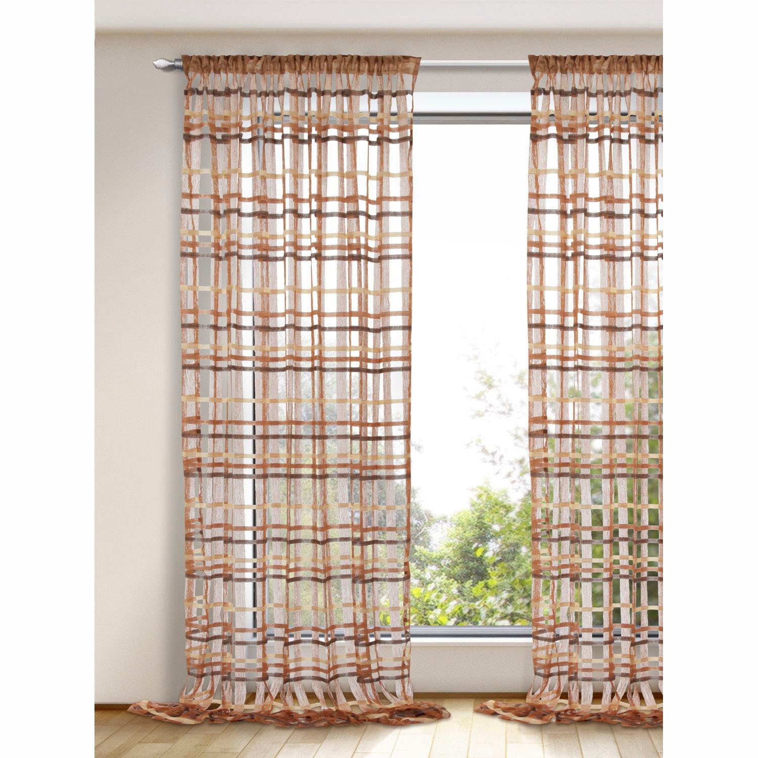 Image of WILLKOMMEN ZUHAUSE by ALBANI GROUP Vorhang »Andre«, (1 St.), Grobgitterschal bei Ackermann Versand Schweiz