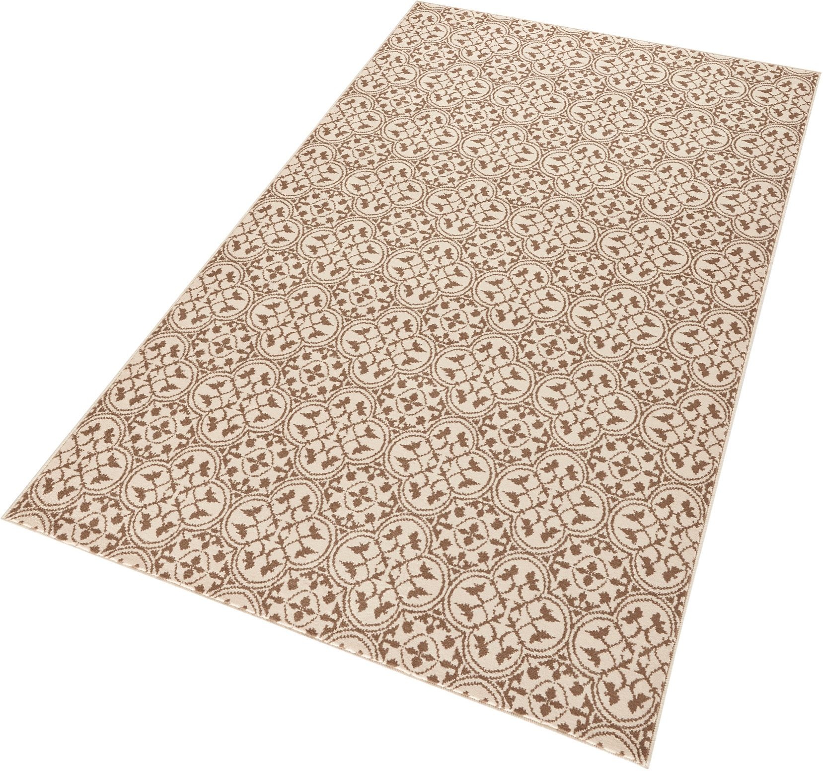 Image of HANSE Home Teppich »Pattern«, rechteckig, 9 mm Höhe, Kurzflor, Mediterran, Fliesen Optik, Wohnzimmer, Schlafzimmer, Arbeitszimmer, Robust, Pflegeleicht, Gekettelt. bei Ackermann Versand Schweiz
