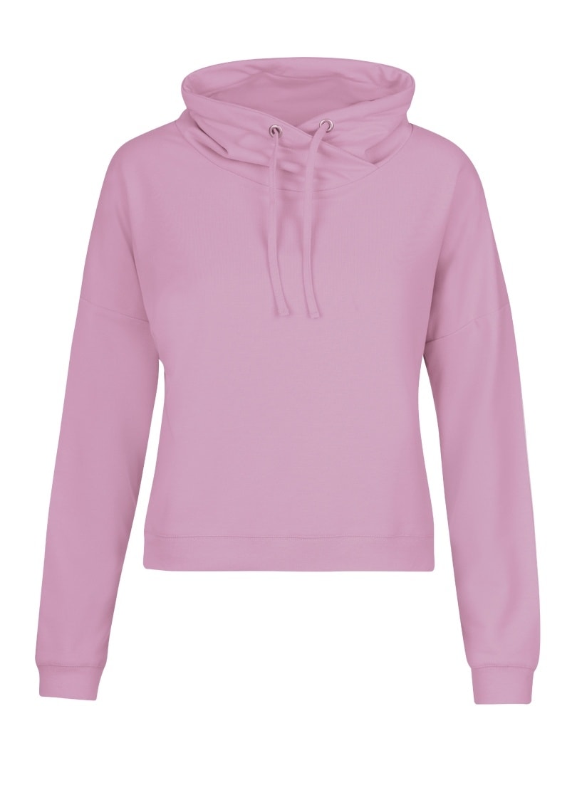 Trigema Sweatshirt »TRIGEMA Sweatshirt mit modischem Stehkragen«