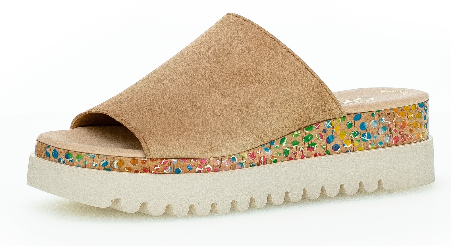 Image of Gabor Pantolette, mit bunter Farbdetails in der Sohle bei Ackermann Versand Schweiz