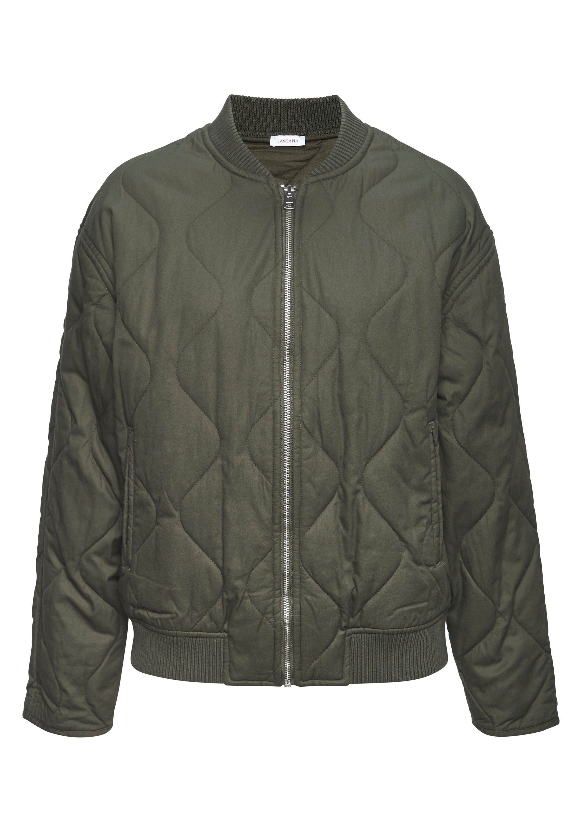 LASCANA Steppjacke in modischer Optik mit Taschen, Bomber-Design