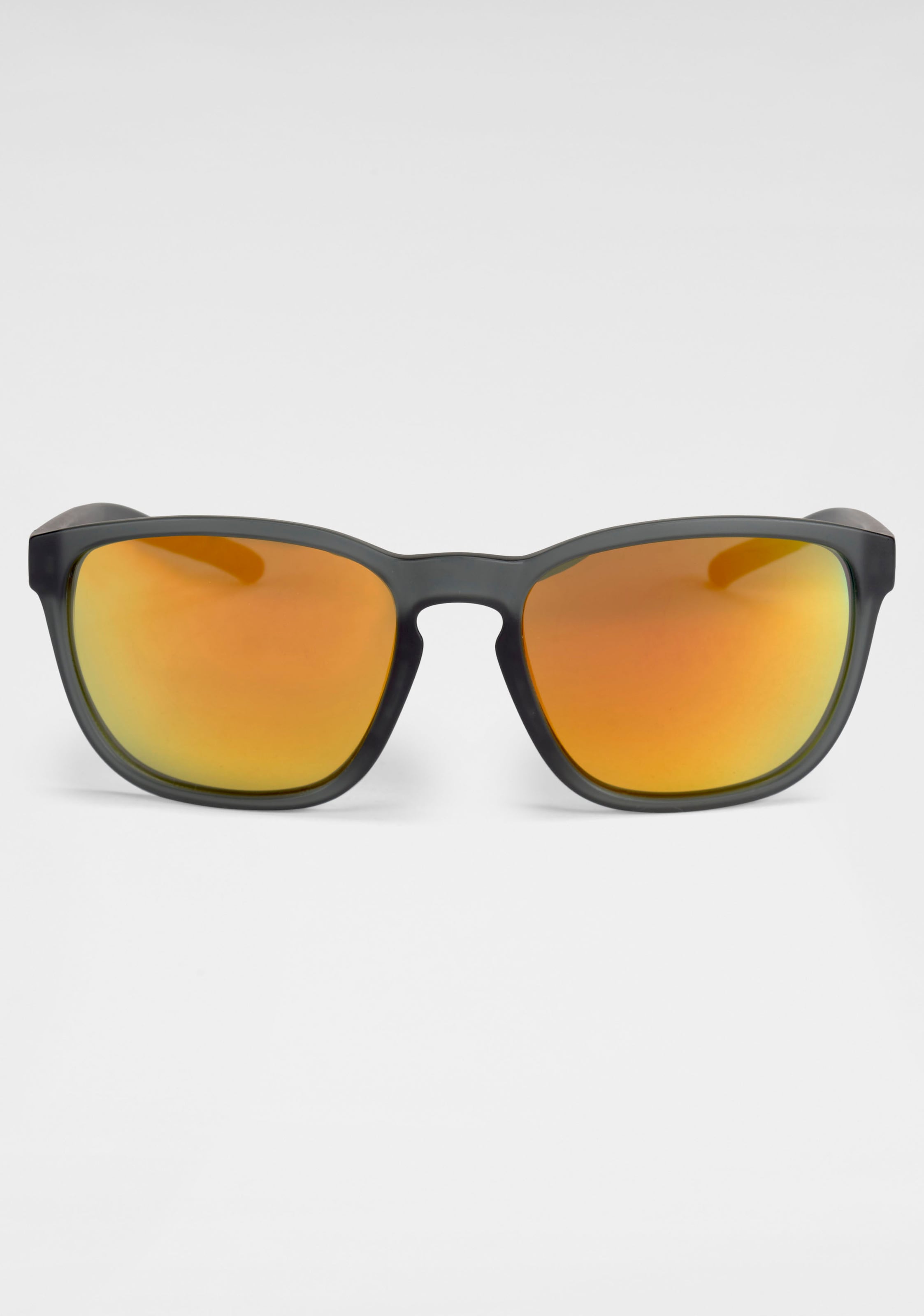 BASEFIELD Sonnenbrille, Vollrand Sonnenbrille Kunststoff cristal-smoke