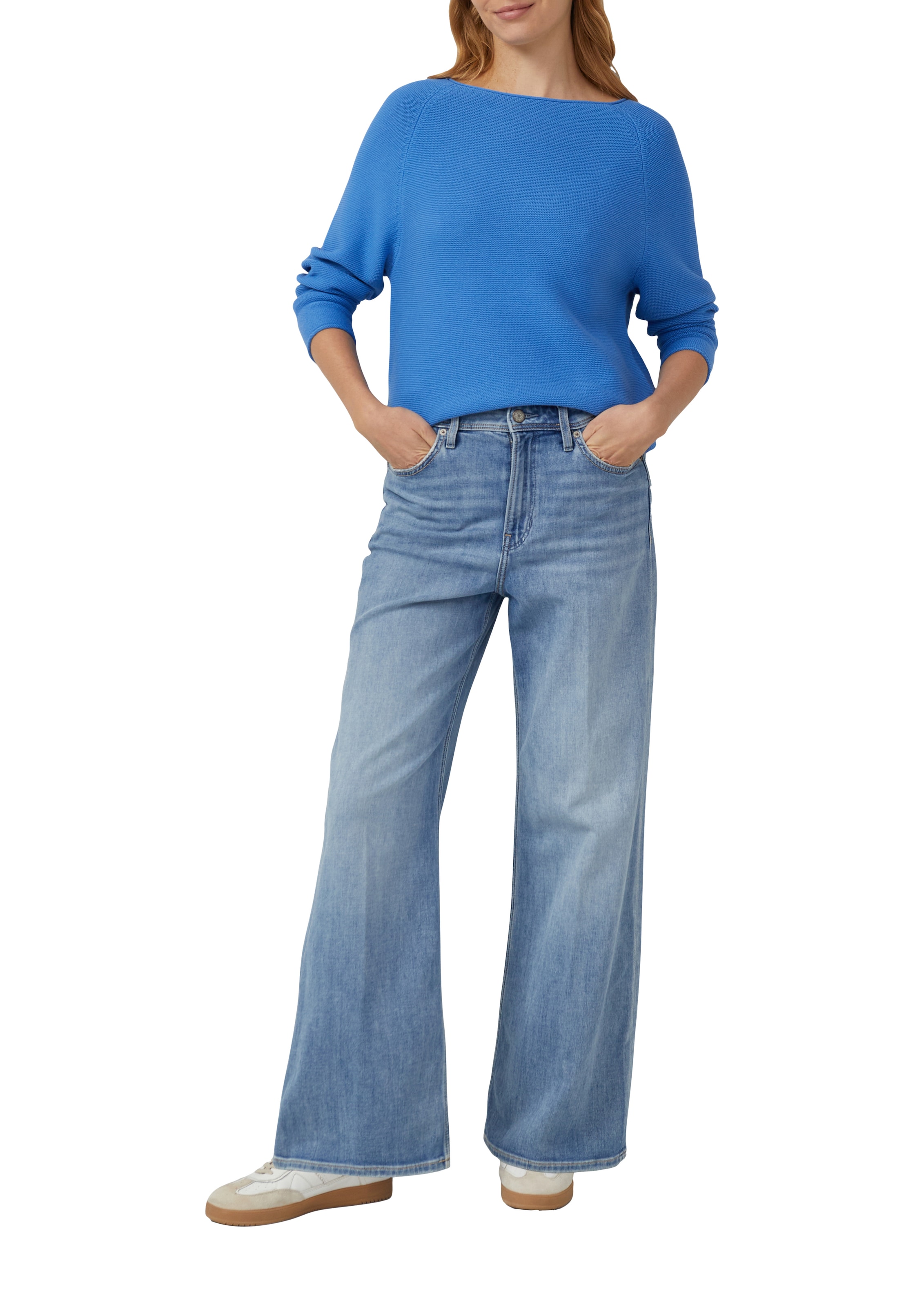 s.Oliver Pull en tricot avec encolure bateau