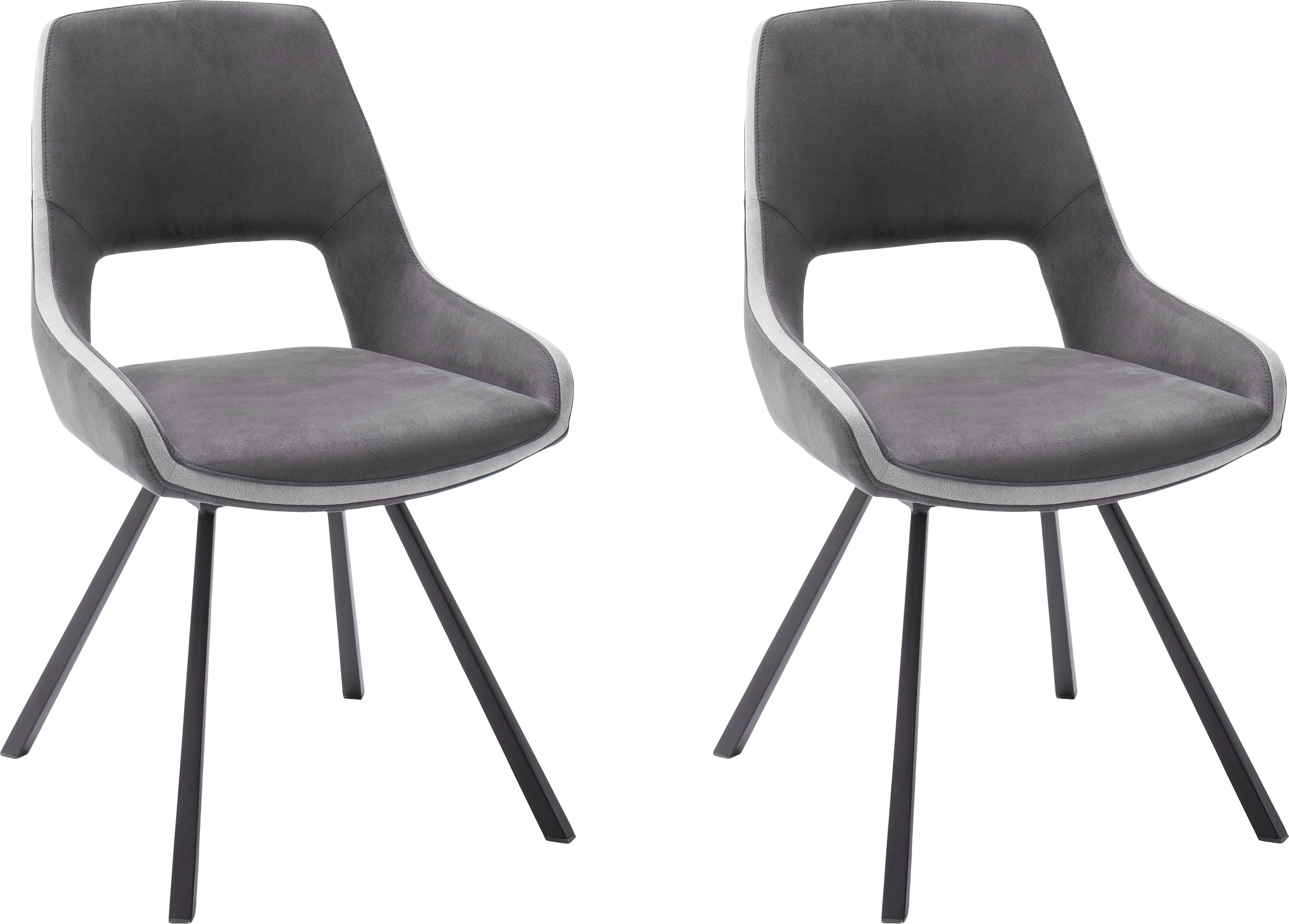 Image of MCA furniture Esszimmerstuhl "Bayonne" (Set) 2 Stk.2er Set, Stuhl 180drehbar, belastbar bis 120 kg, Sitzhöhe ca. 50 cm