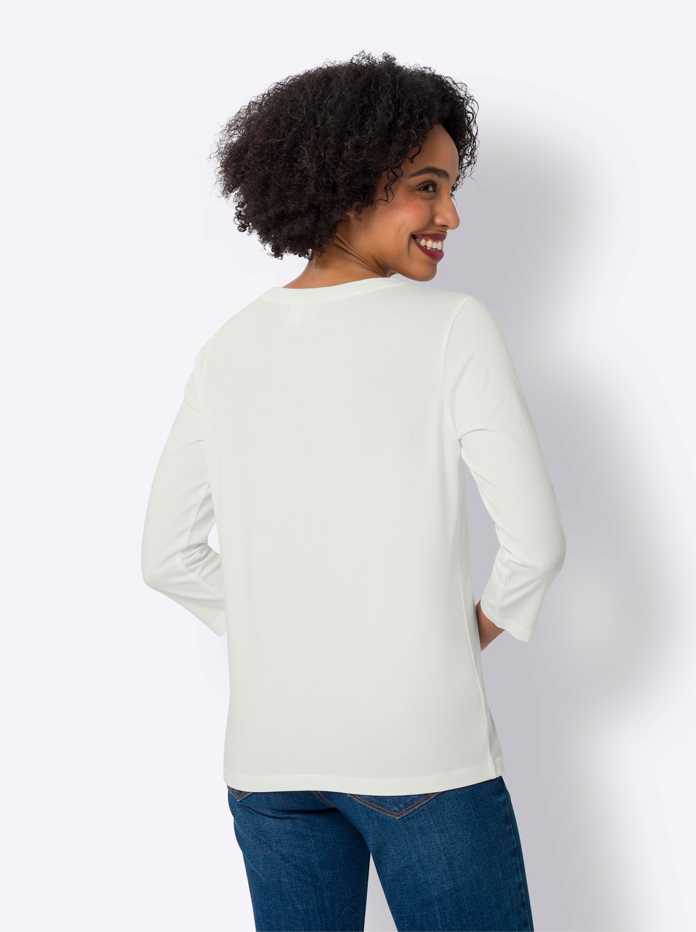 heine 3/4-Arm-Shirt »Shirt«, (1 tlg.)