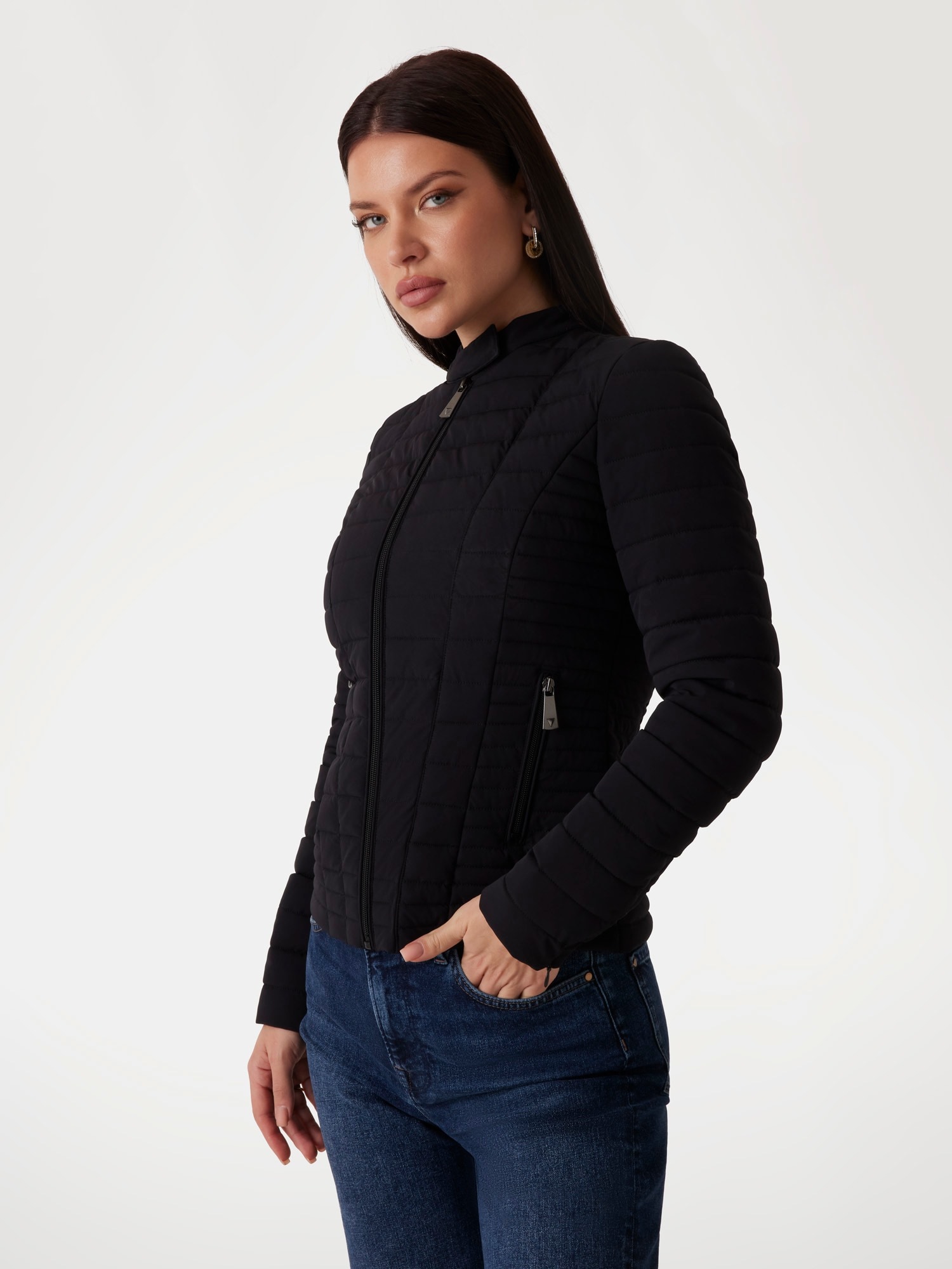 Guess Steppjacke »VONA JACKET« Übergangsjacke mit leichter Wattierung
