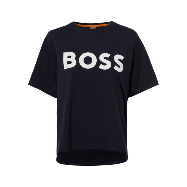 ♕ BOSS ORANGE T-Shirt, mit BOSS-Kontrastband innen am Ausschnitt  versandkostenfrei bestellen