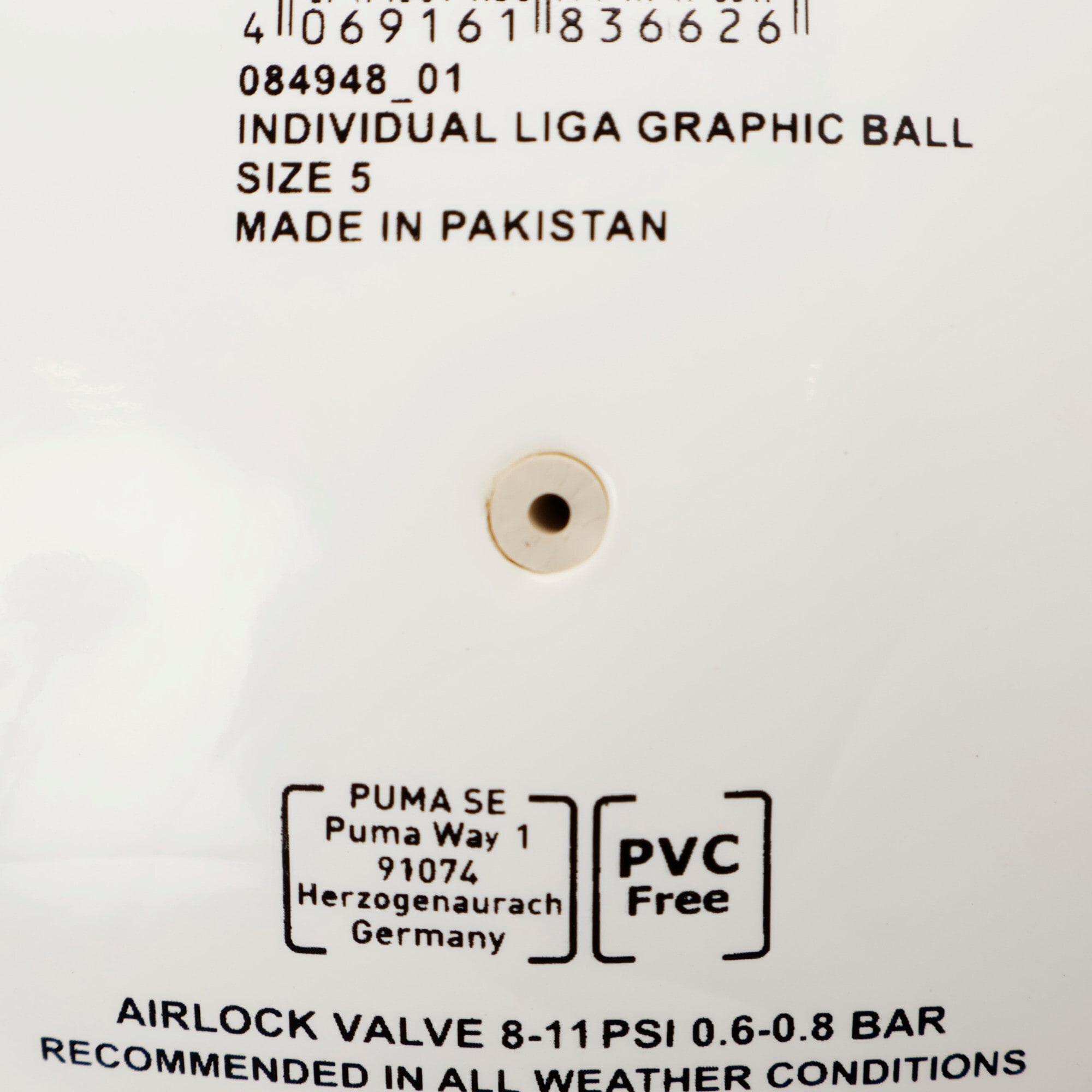 PUMA Fussball »INDIVIDUALLIGA GRAPHIC BALL« für Training und Spiel, aus thermoplastischem Polyurethan