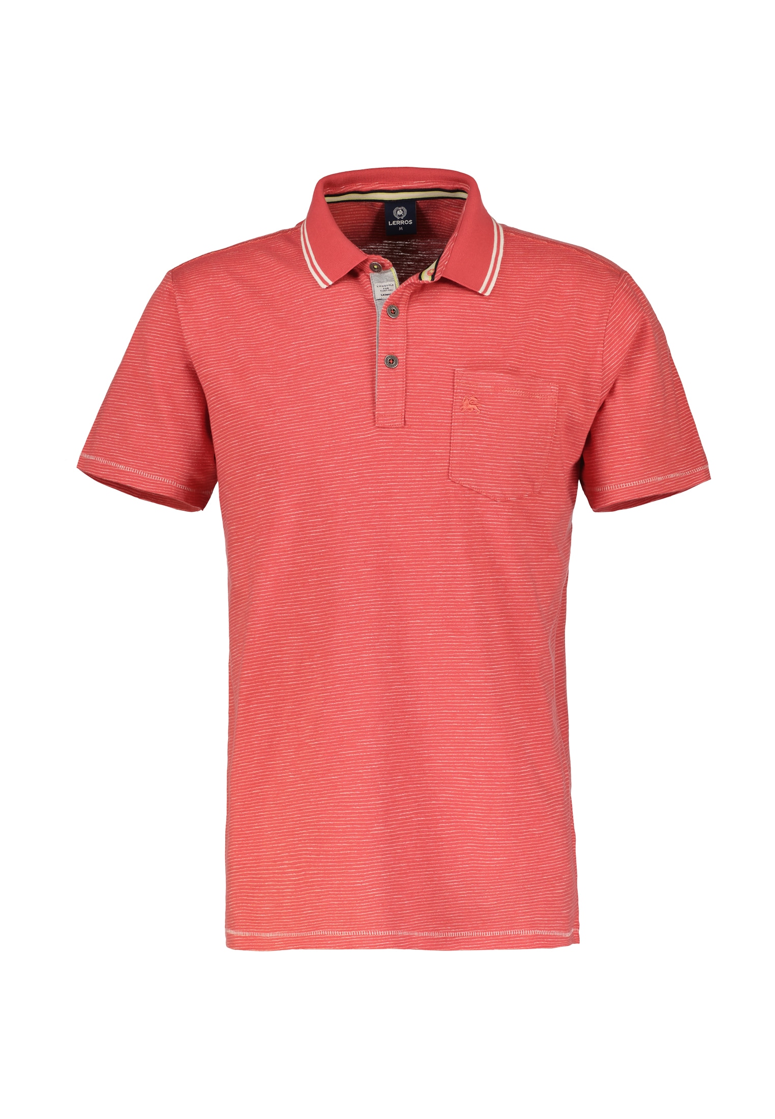 LERROS Poloshirt »LERROS Poloshirt mit Finelinerstreifen«