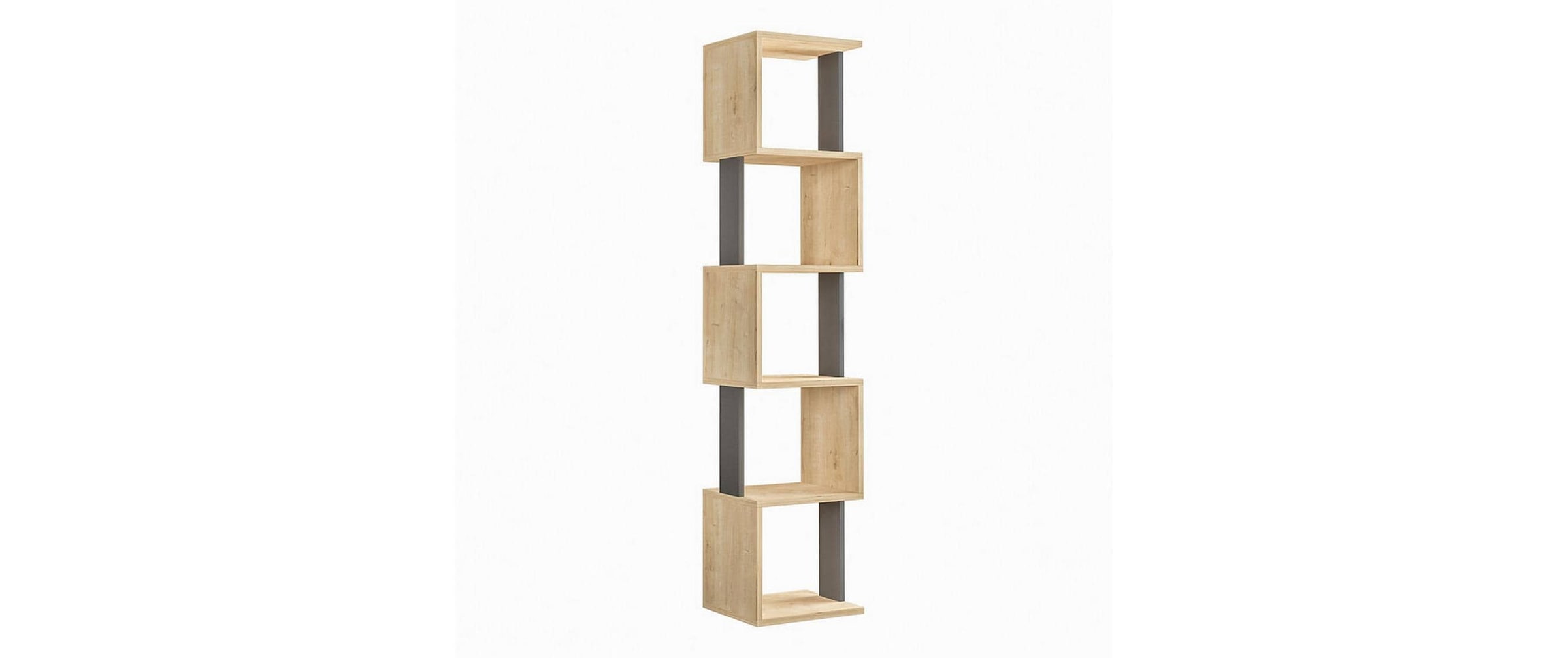 WOODY FASHION Regal »Piri 35 x 161 x 30 cm, Nature«