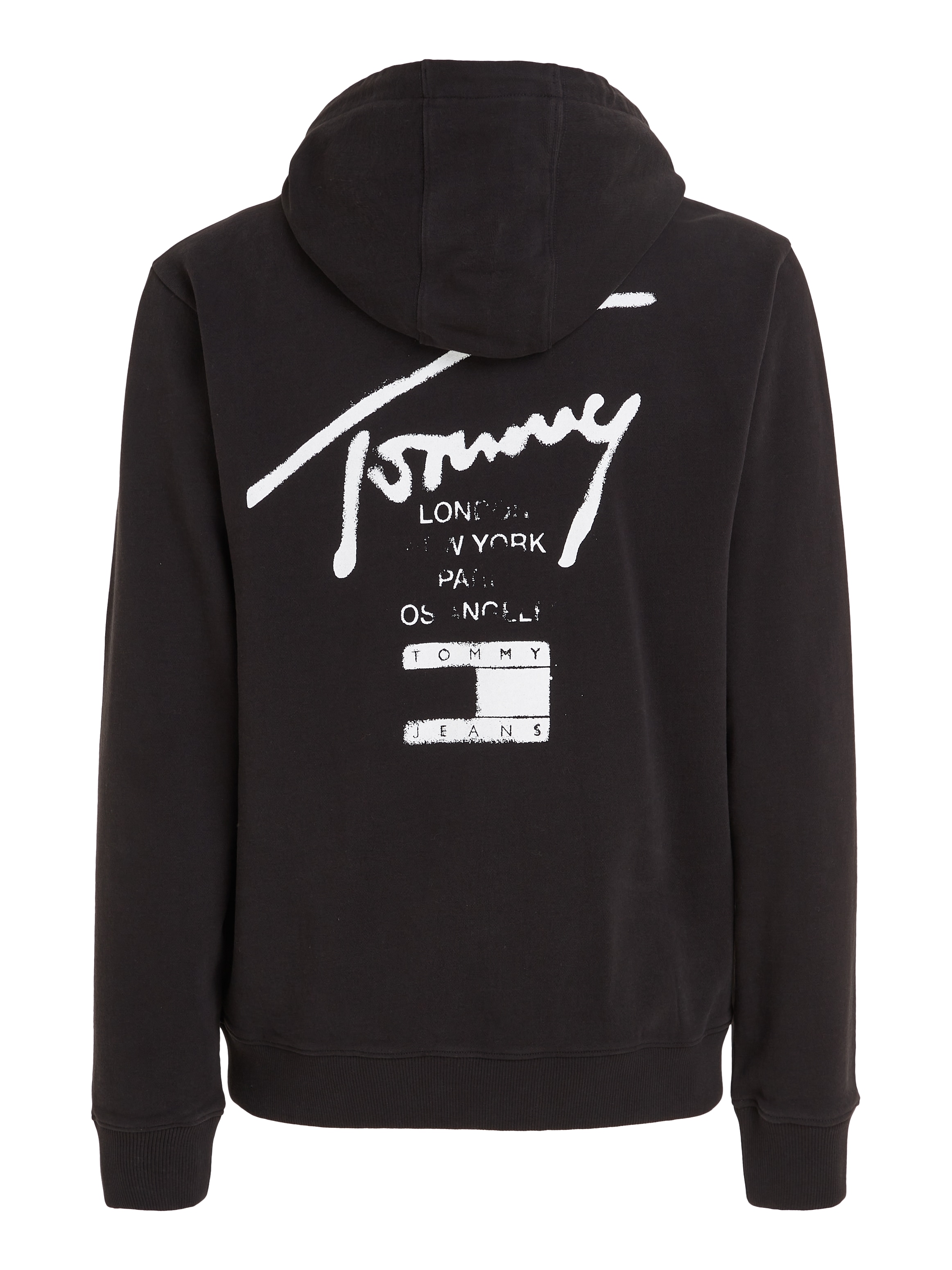 Tommy Jeans Sweatjacke »TJM REG TOMMY SPRAY PAINT HOODIE«