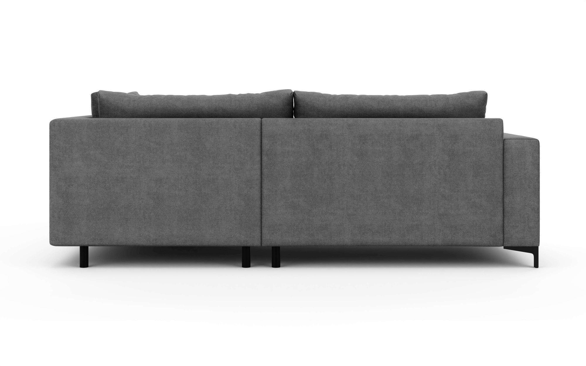 GOODproduct Canapé d'angle »LEEVKE Design-Sofa mit Ottomane rechts/links bestellbar, Breite 232 cm« in vielen modernen Farben erhältlich, belastbar bis 480 kg