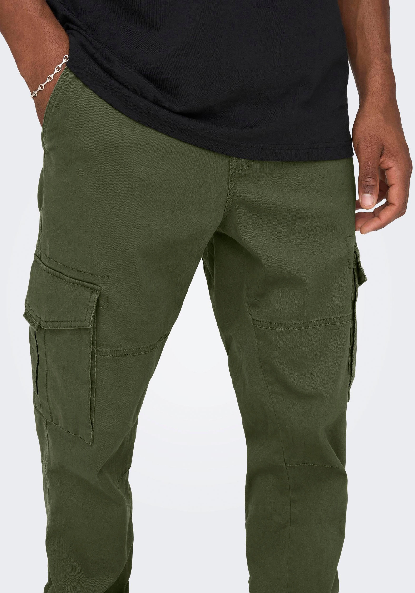 ONLY & SONS Cargohose »OS ONSDEAN LIFE TAP CARGO«