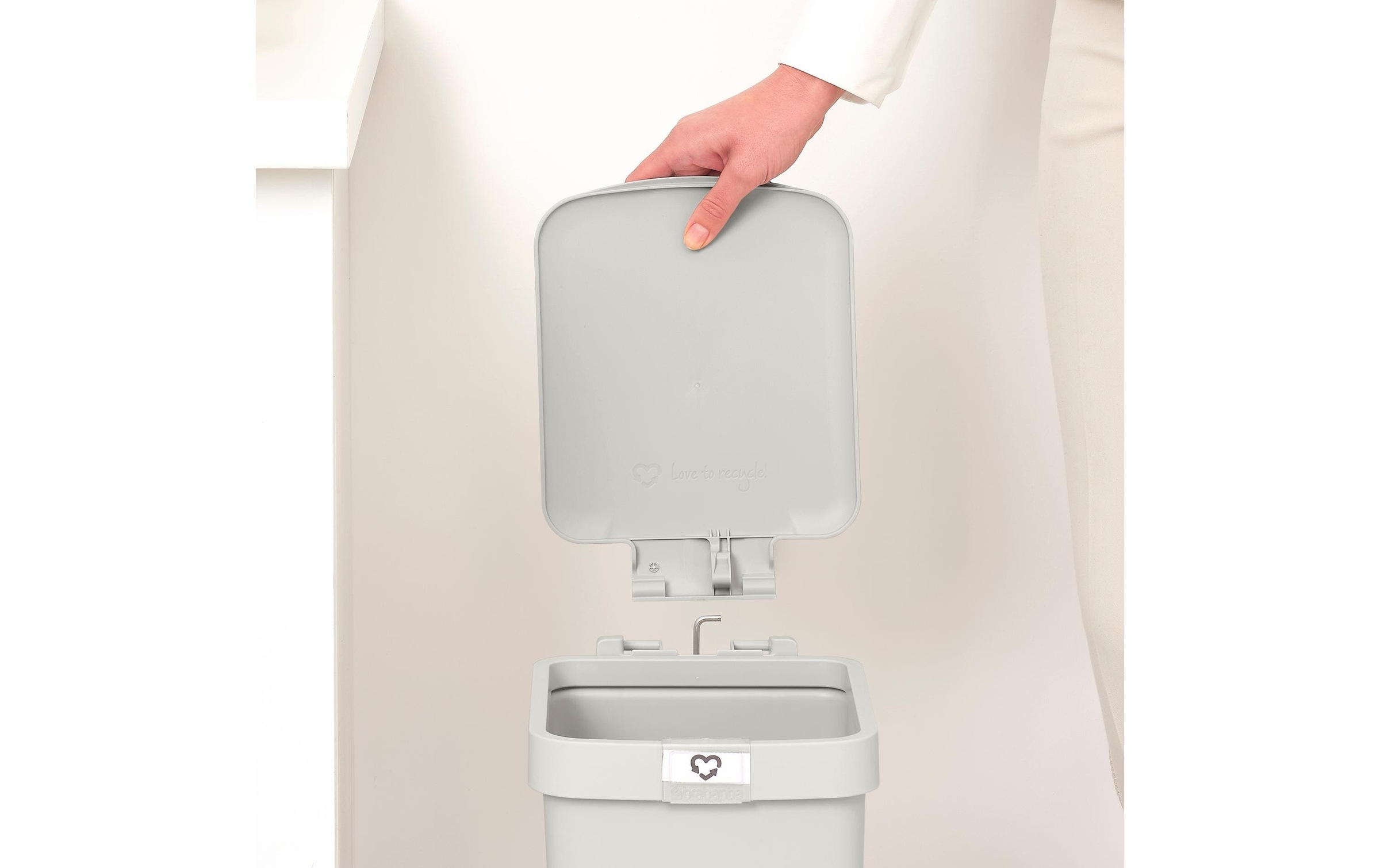 Brabantia Mülleimer »StepUp 10 l«, 1 Behälter