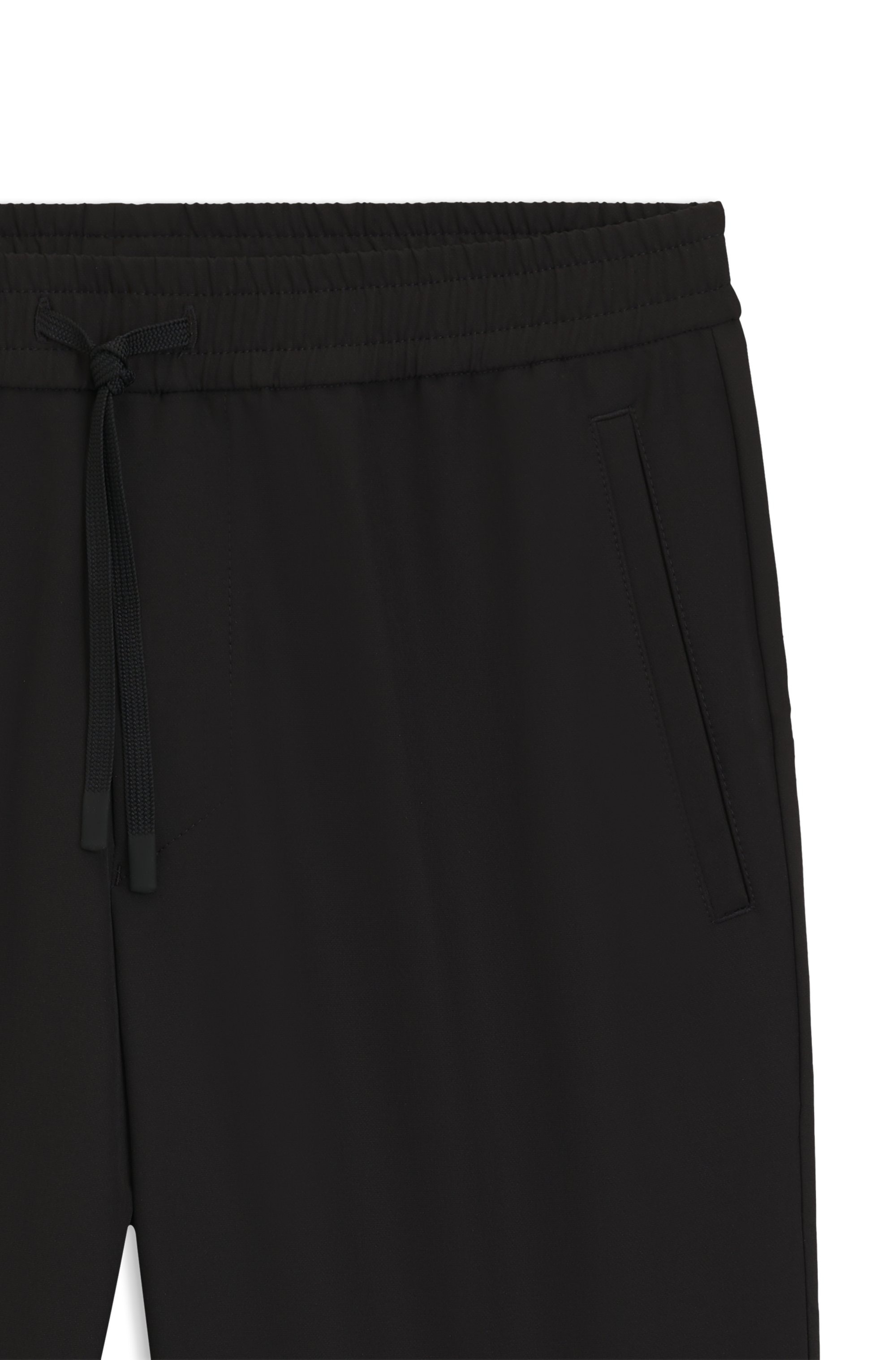 BOSS GREEN Stretch-Hose »T Flex«  mit elastischem Bund und Kordelzug Stretchhose Businesshose