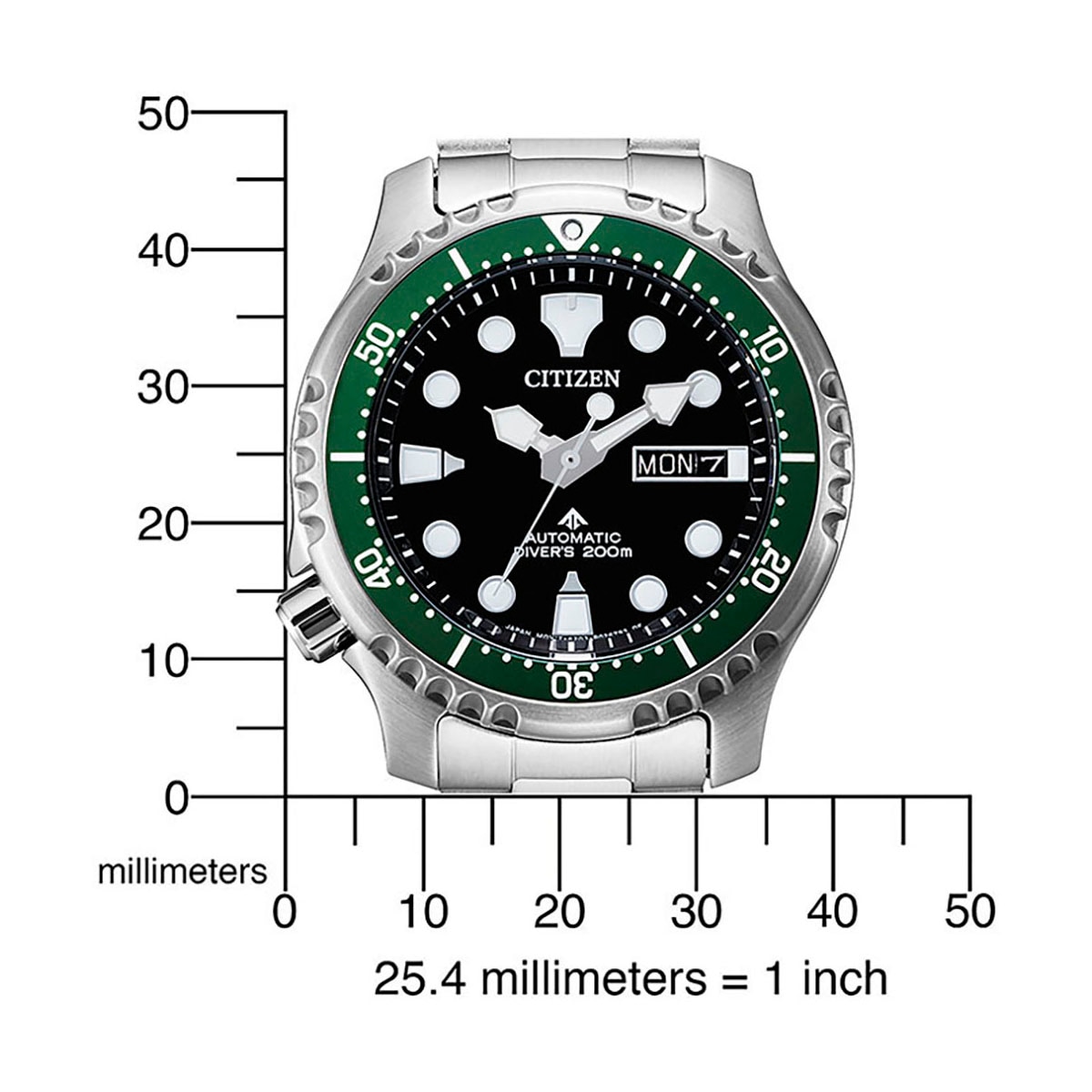 Citizen Automatikuhr »Promaster Automatik Diver, NY0084-89EE«, Armbanduhr, Herrenuhr, Damenuhr, Taucheruhr, bis 20 bar wasserdicht