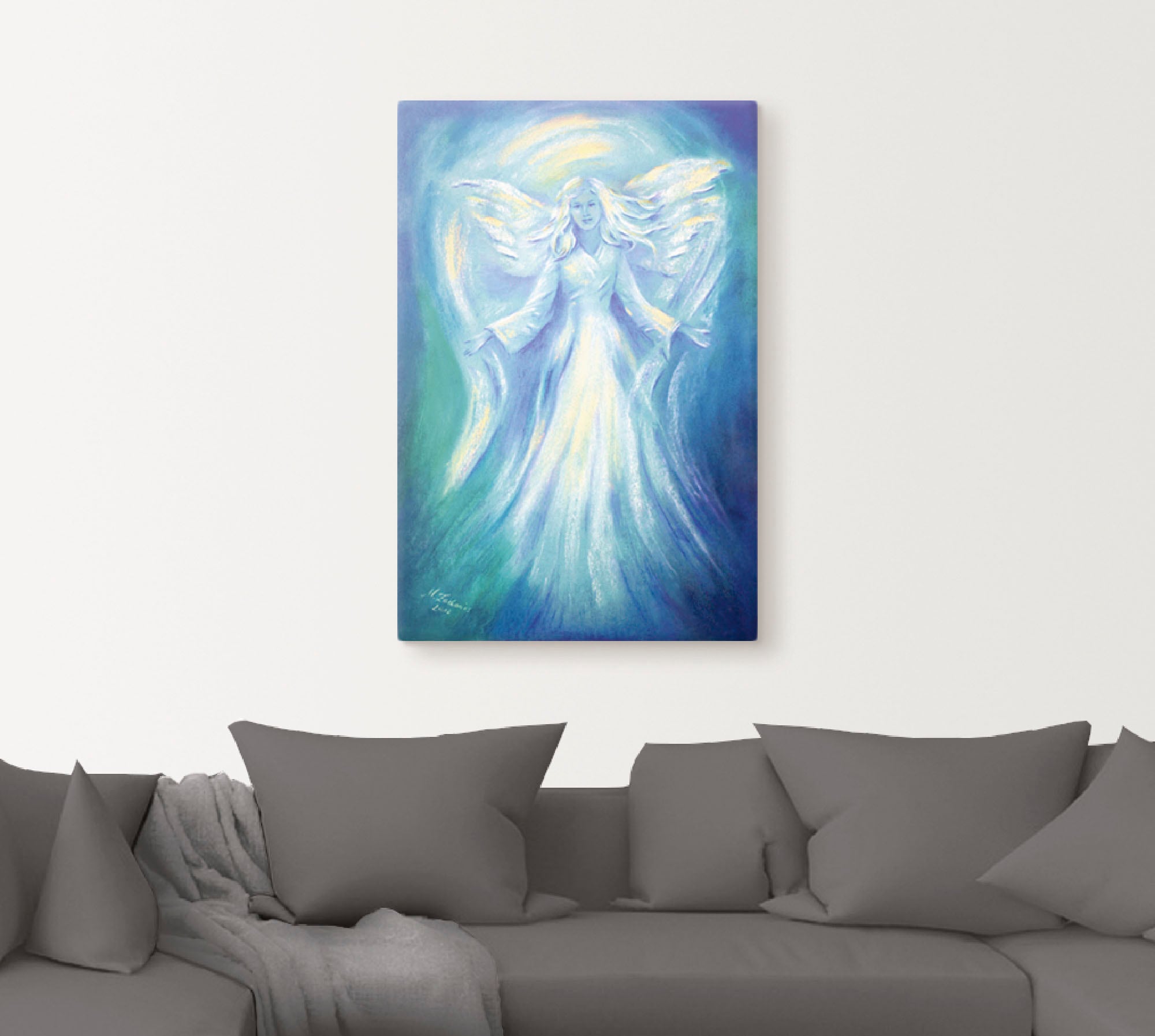Artland Tableau sur toile »Engel der Liebe« Religion 1 cuis tlg. auf Holzrahmen gespannt