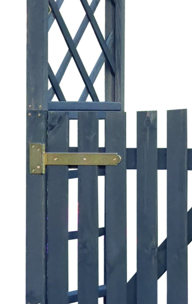 promadino Gartentor »Türen für die Pergola Ben« Material: Kiefer massiv, imprägniert. Masse: B129xH100cm