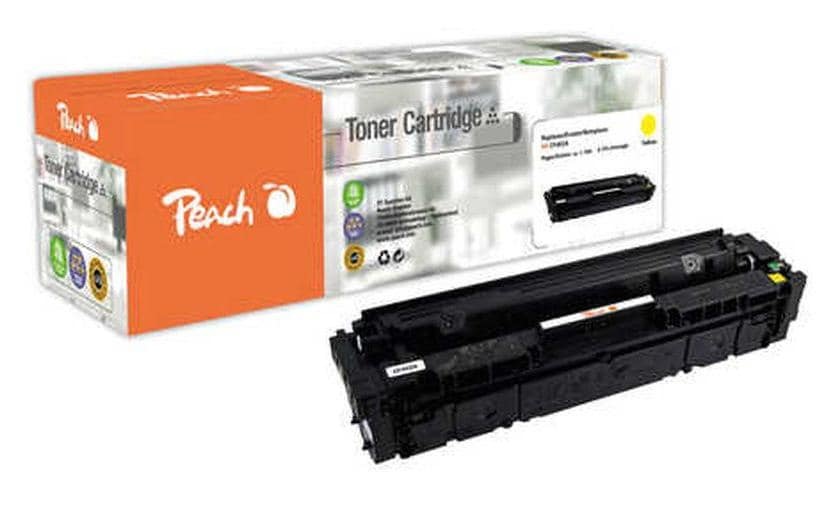 Image of Peach Tonerpatrone "HP Nr. 201A (CF402A) Yellow"