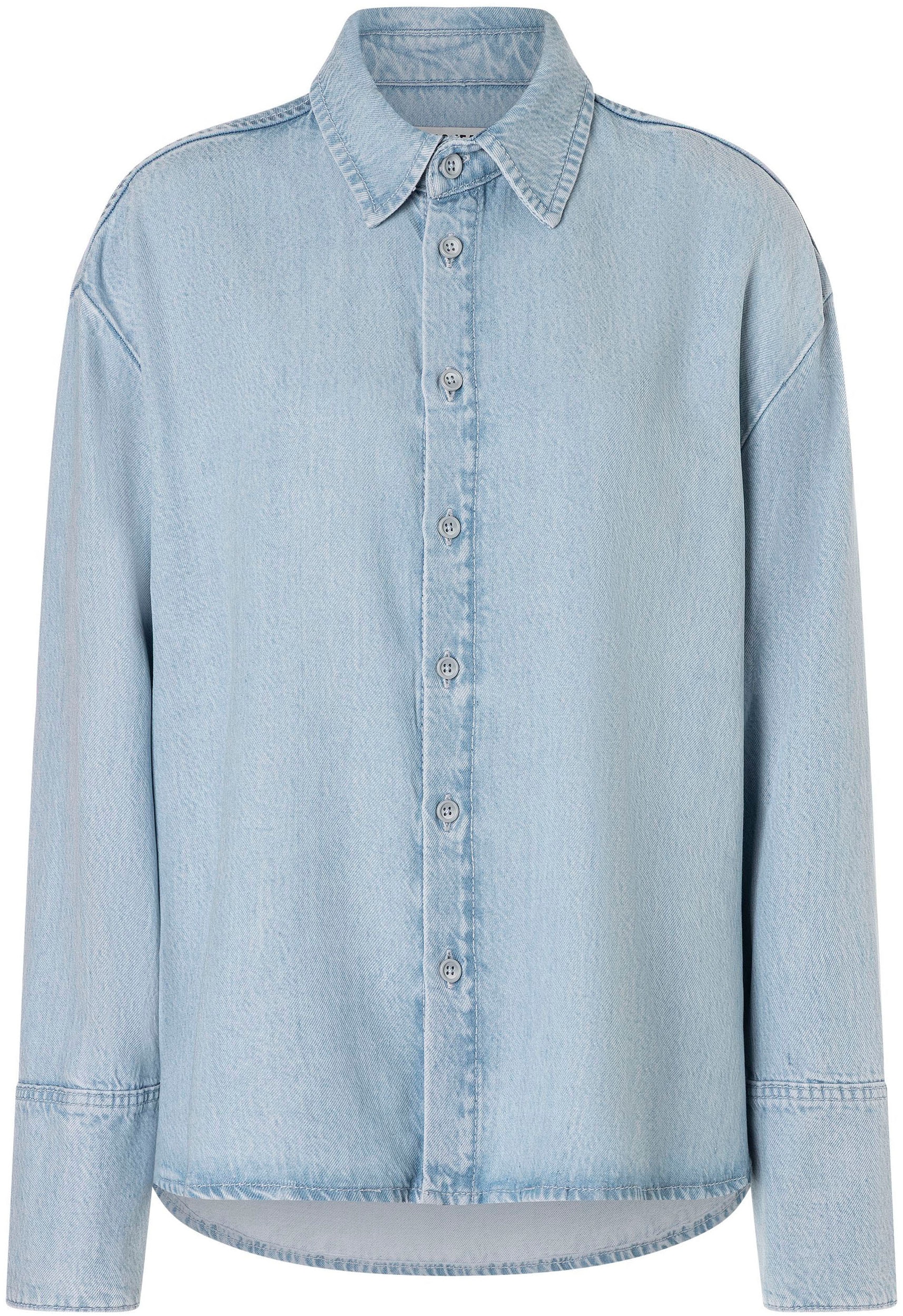 Image of MAC Jeansbluse "OVER SHIRT" mit breiter Manschette