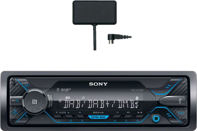 Autoradio »DSX-A510KIT«, (Bluetooth-NFC Digitalradio (DAB+)-FM-Tuner-AM-Tuner 220 W)