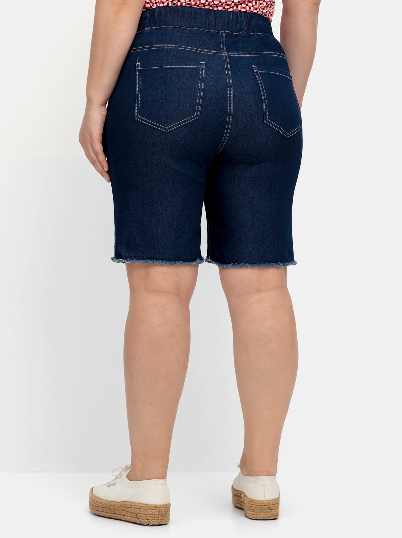 Sheego Jeansbermudas, (1 tlg.)