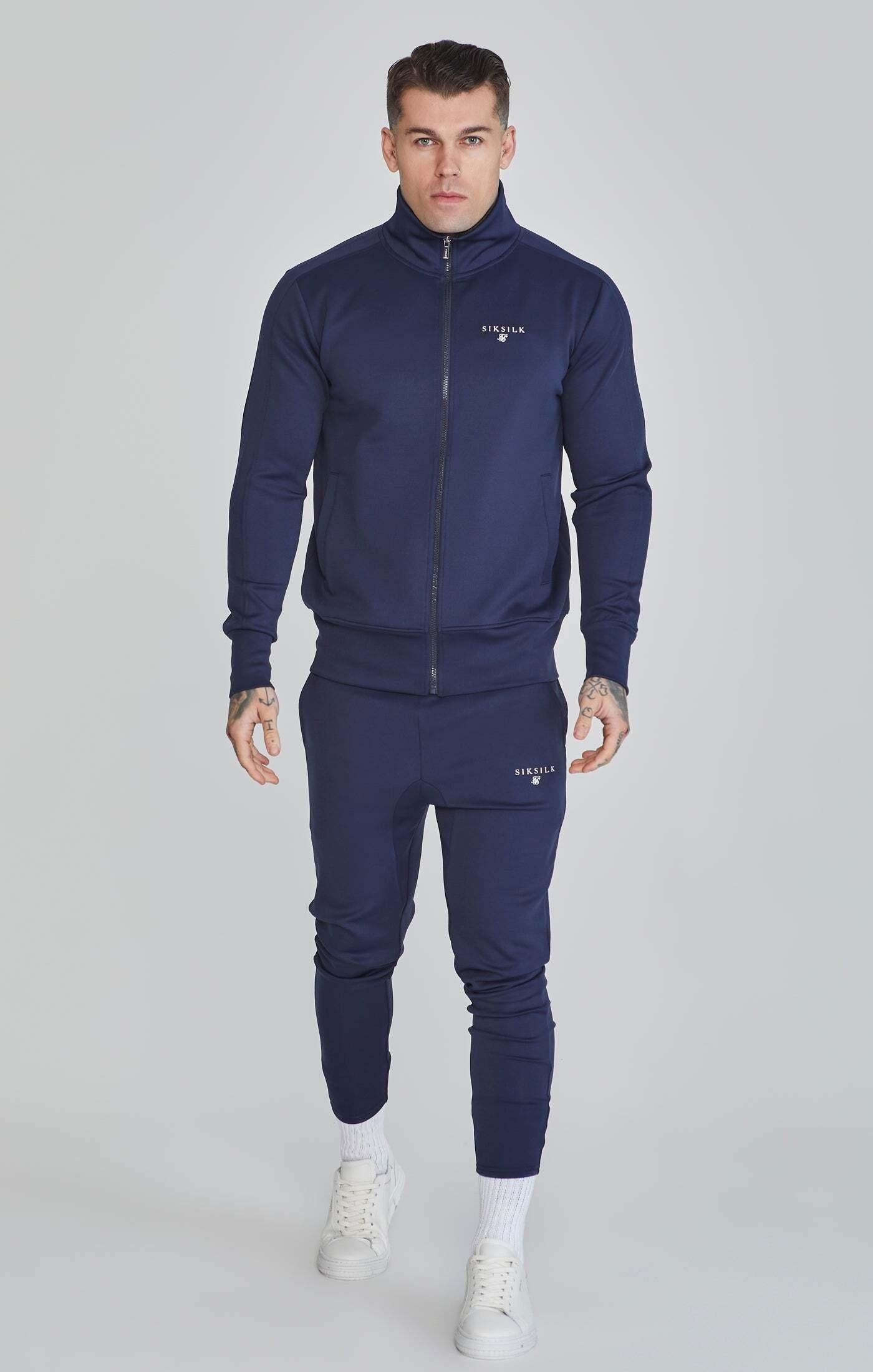 Siksilk Sweatjacke »Siksilk Sweatjacken Essentials Poly Track Top«