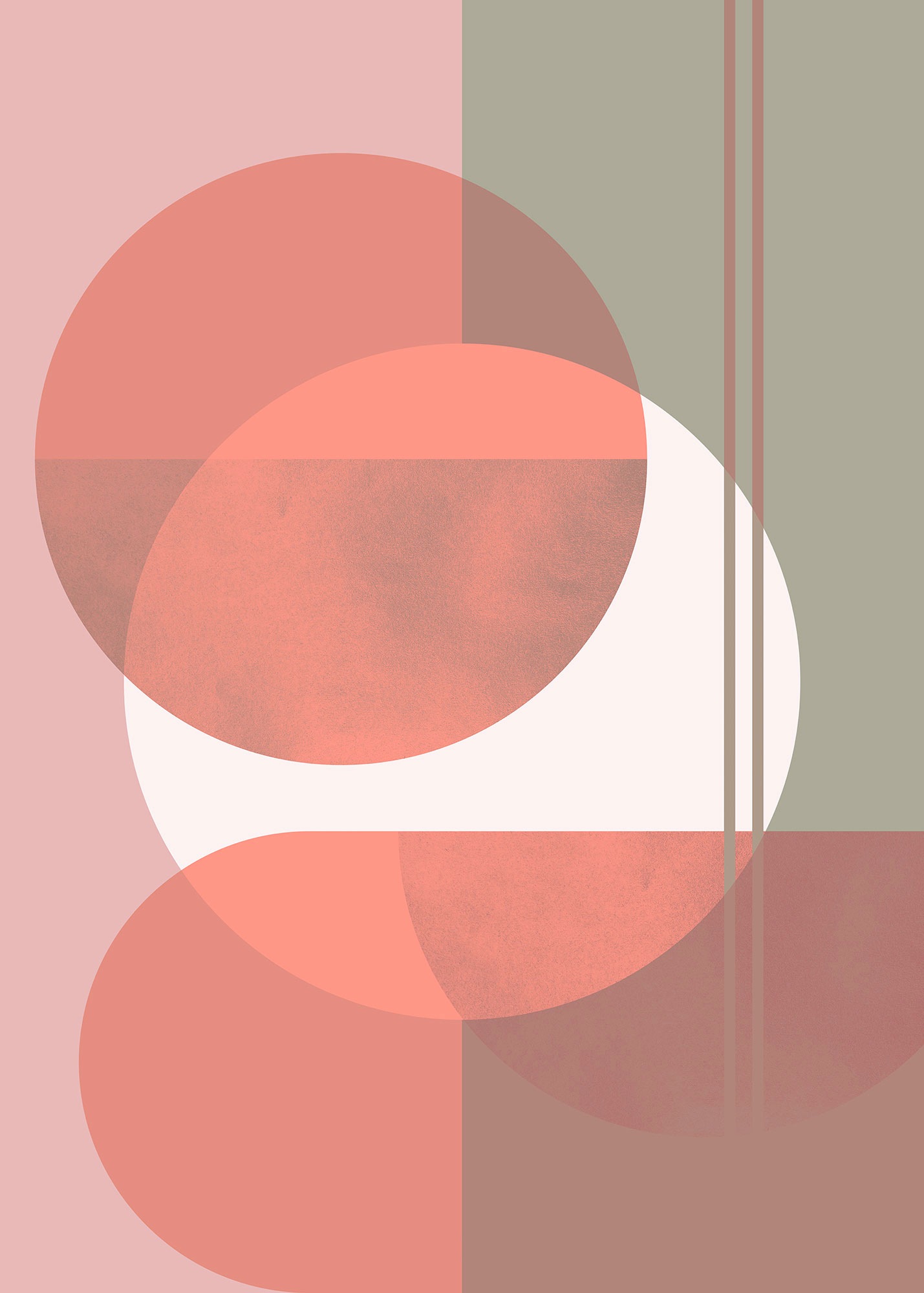 Image of Komar Fototapete »Form«, bedruckt-abstrakt-geometrisch bei Ackermann Versand Schweiz