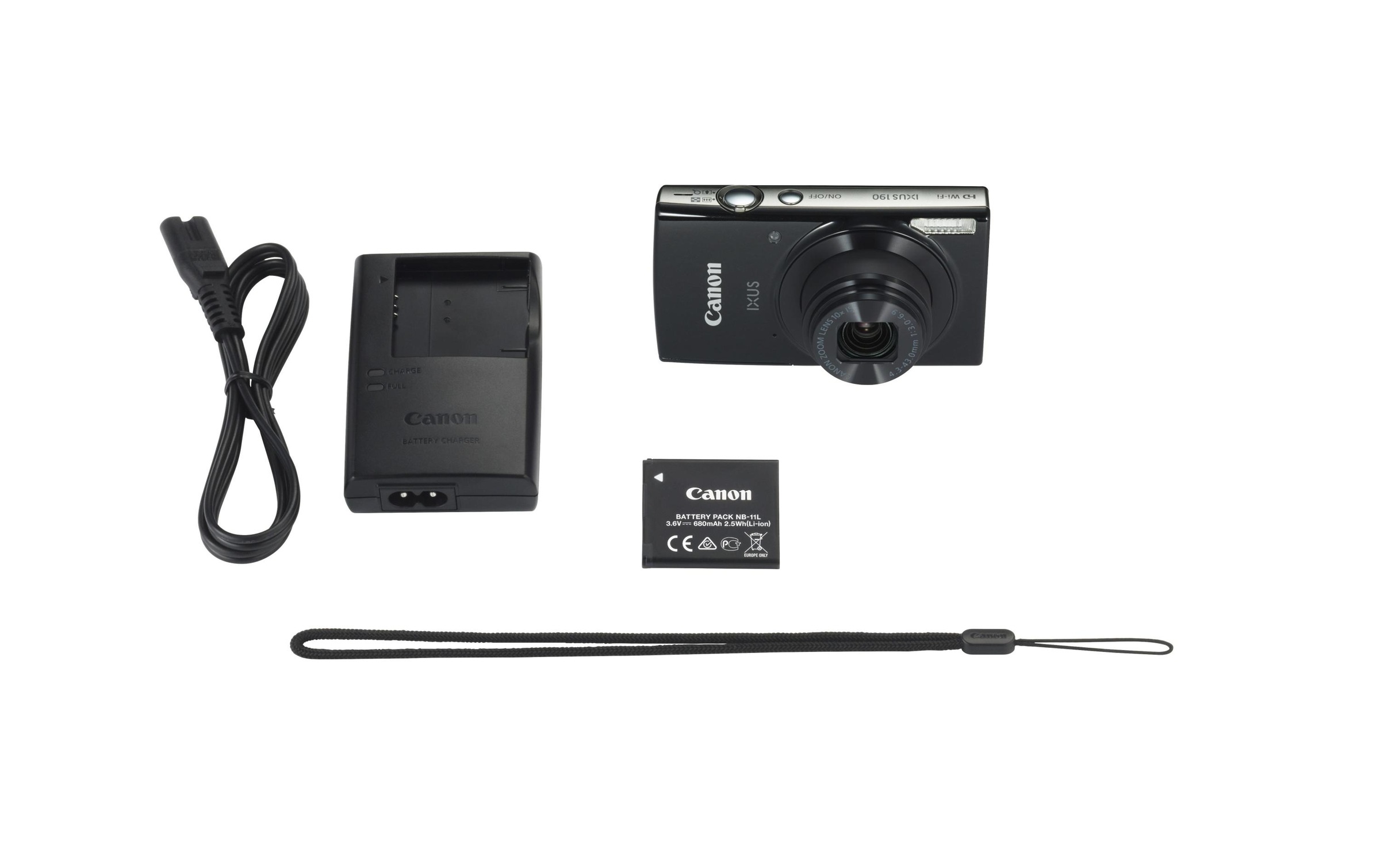 Canon Kompaktkamera »IXUS 190 Schwarz«