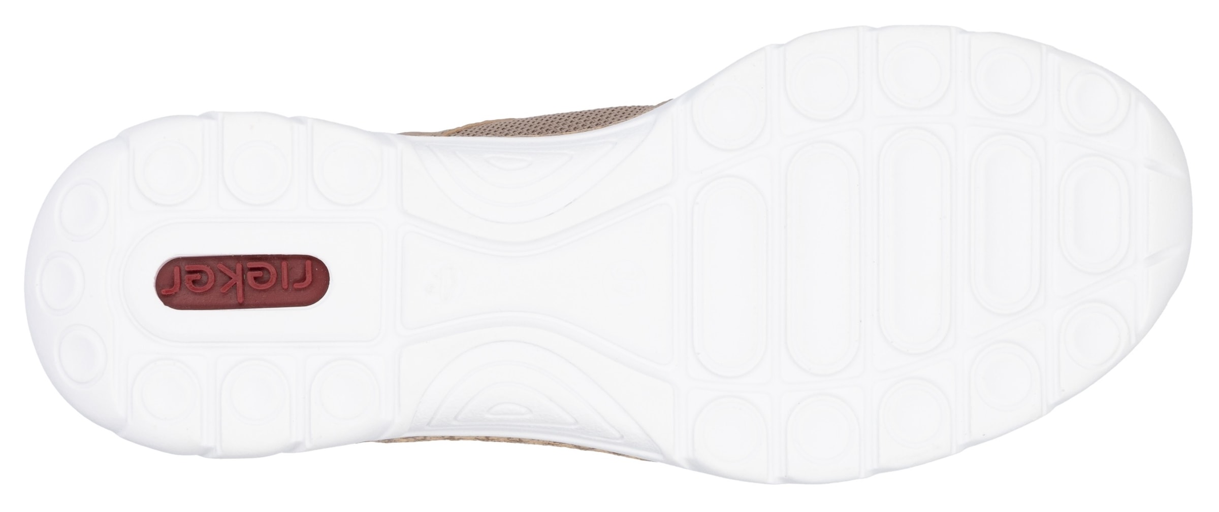 Rieker Slip-On Sneaker  , Schlupfschuh, Halbschuh, Slipper, Freizeitschuh mit Elastikeinstieg