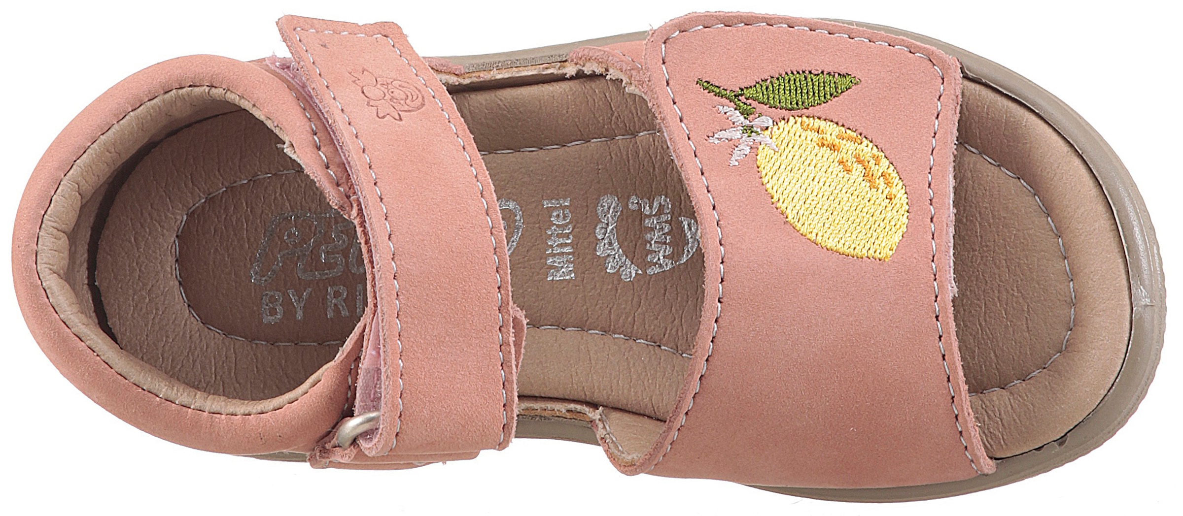 PEPINO by RICOSTA Chaussures de marche »Mimi WMS: mittel«  Sandalette mit Klett und Stickerei, Grössenschablone zum Download