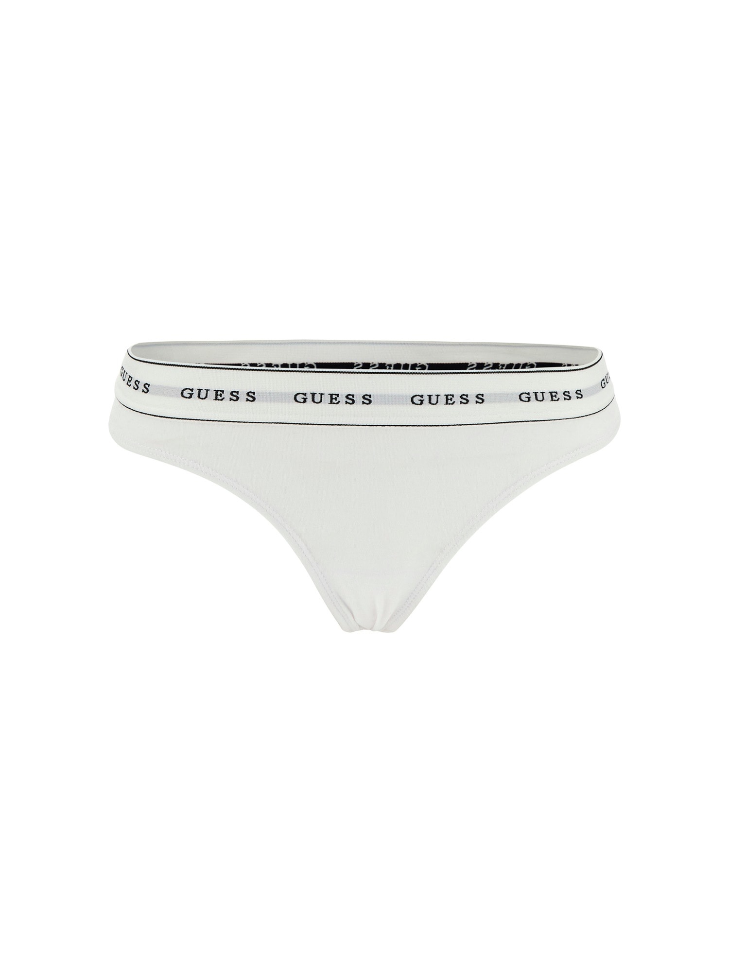 Guess Tanga »CARRIE THONG« mit Logobund, Baumwollmix