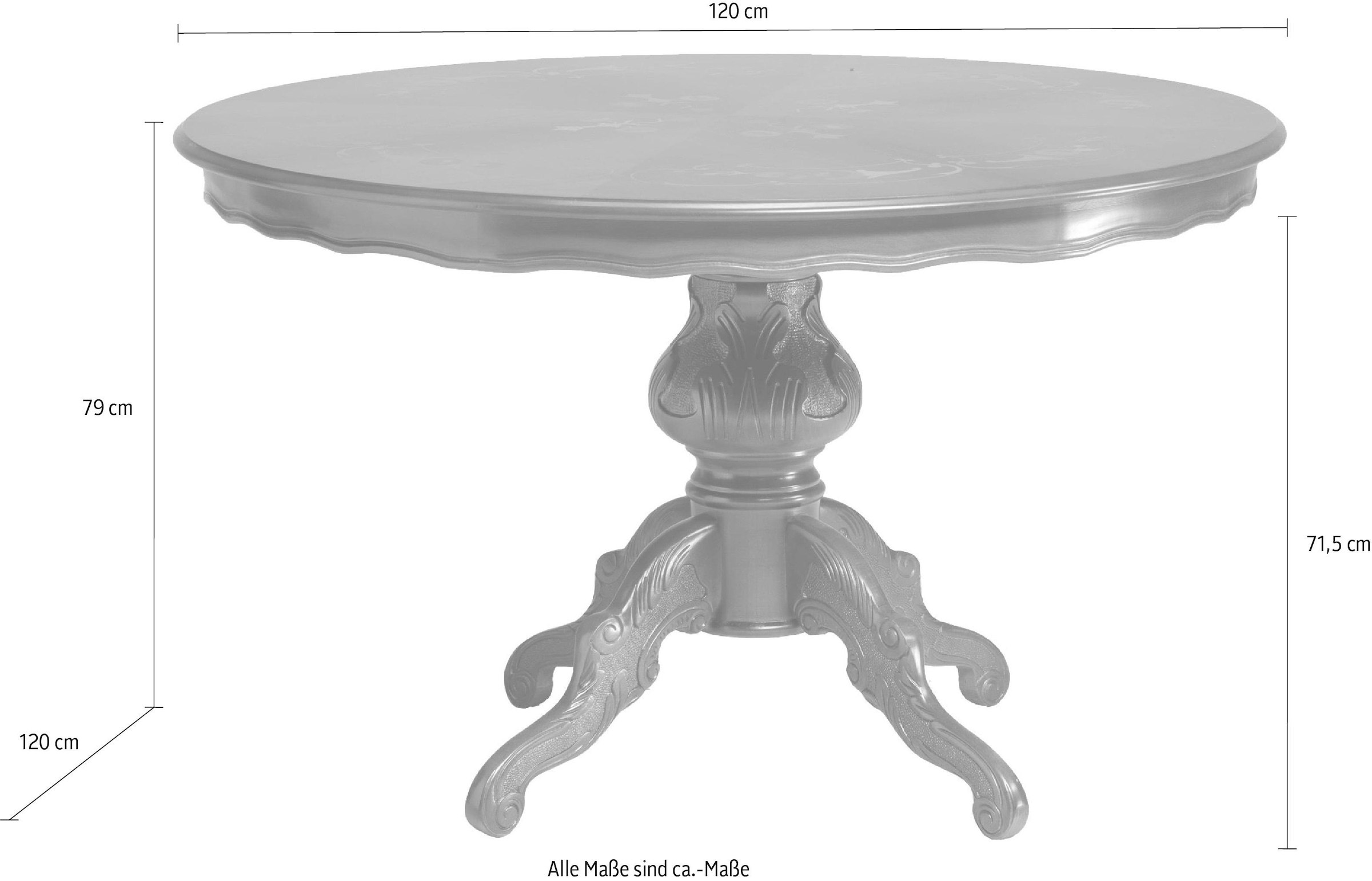 Home affaire Esstisch »MICHELANGELO 911«, Breite 120 cm