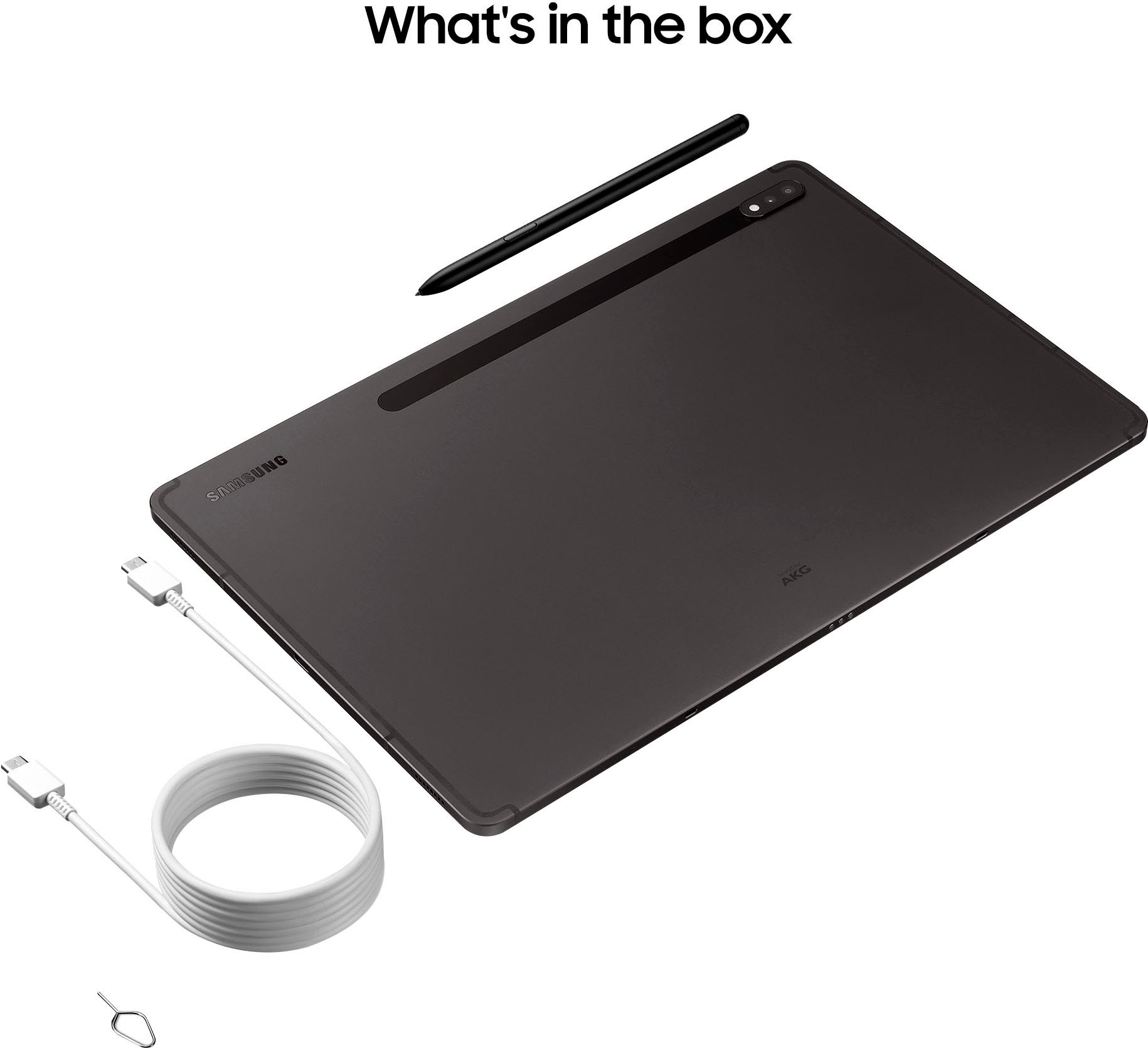 Samsung Tablet »Galaxy Tab S8+«, (31,5 cm / 12,4 Zoll), Android, WQXGA+,)