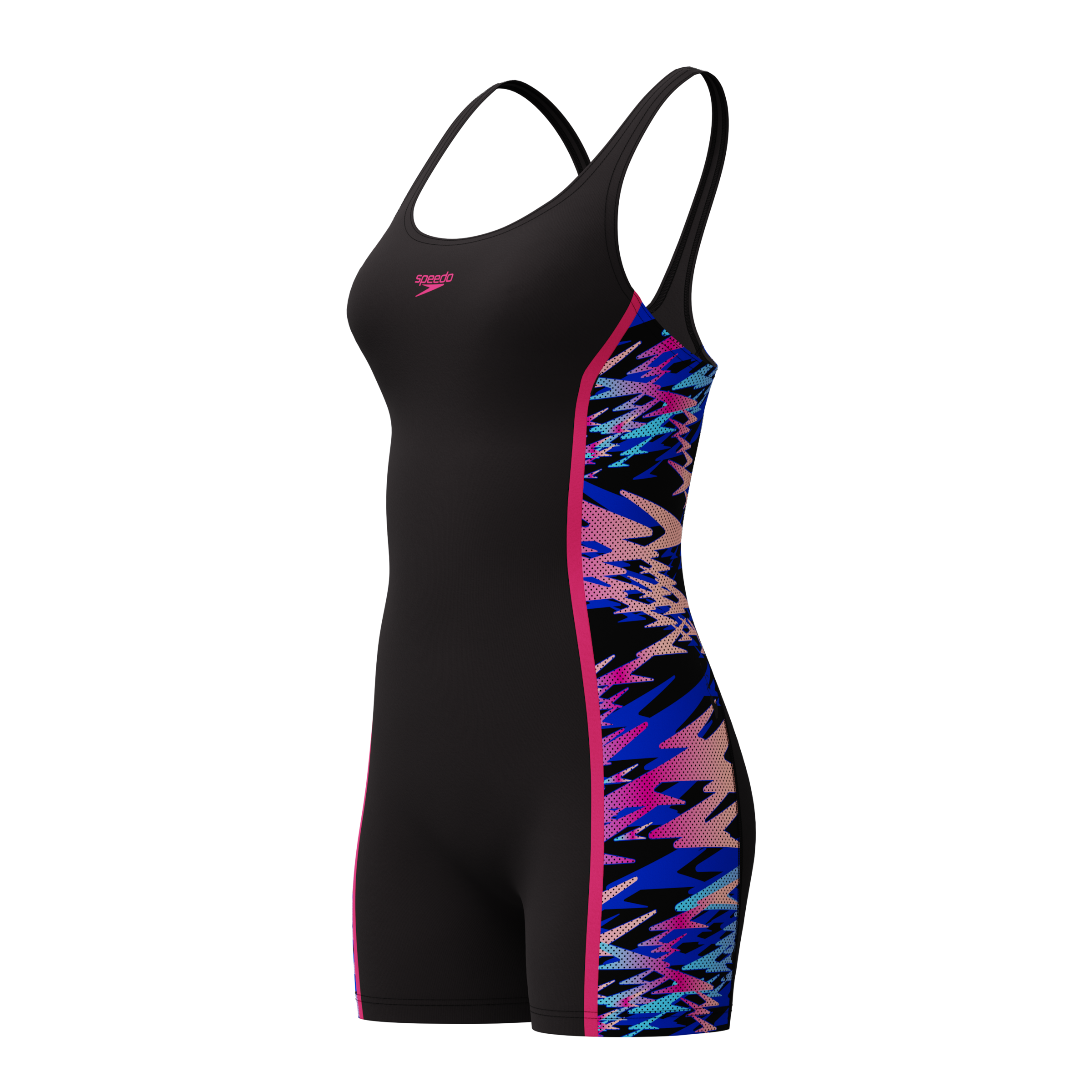 Speedo Maillot de bain »HYPERBOOM SPLC MSBK LEGSUIT BLK/PNK«