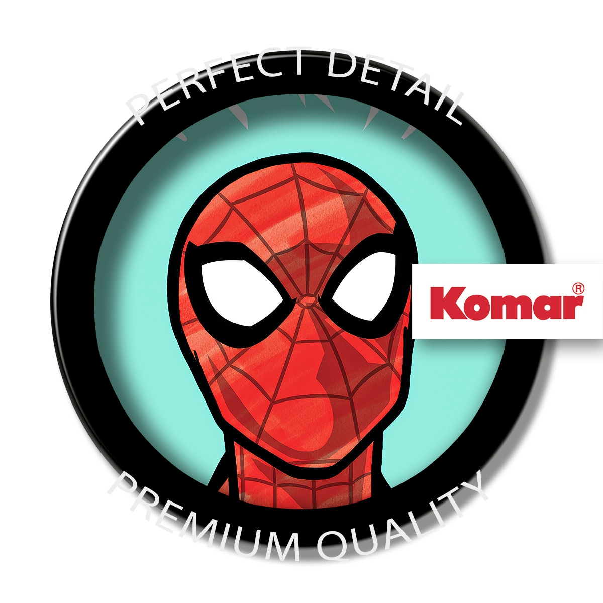 Komar Wandbild »Spider-Man Danger Ahead« Disney Set, 1 Stk. tlg. 40 x 50 cm (Breite x Höhe) - Kinderzimmer, Dekoration