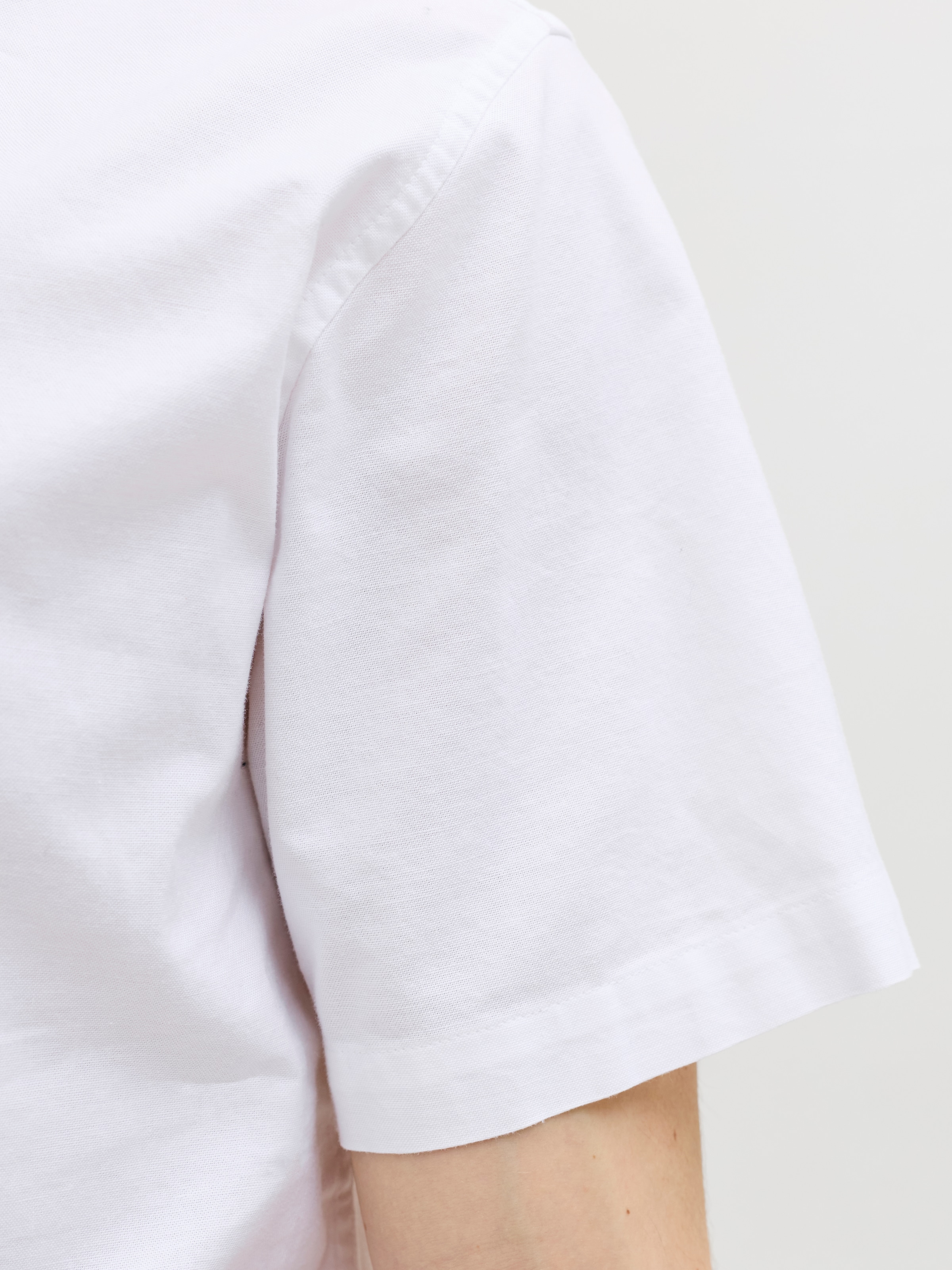 Jack & Jones Kurzarmhemd »JJCHAD OXFORD STRIPE SHIRT SS«