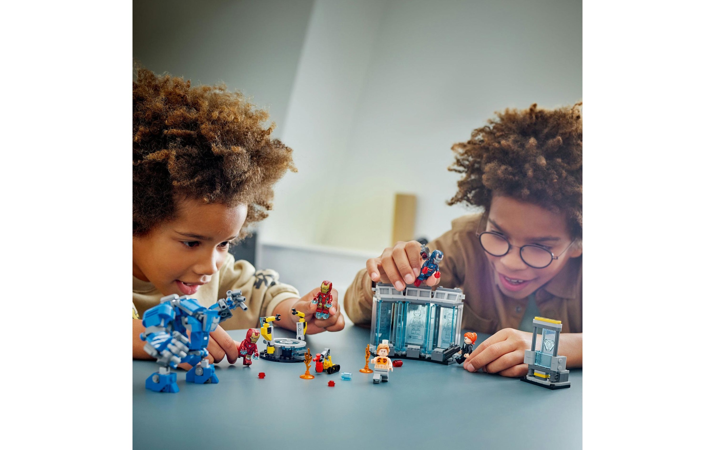 LEGO® Briques de jeu »Marvel Iron Mans Labor: Halle der Rüstungen 1800531«