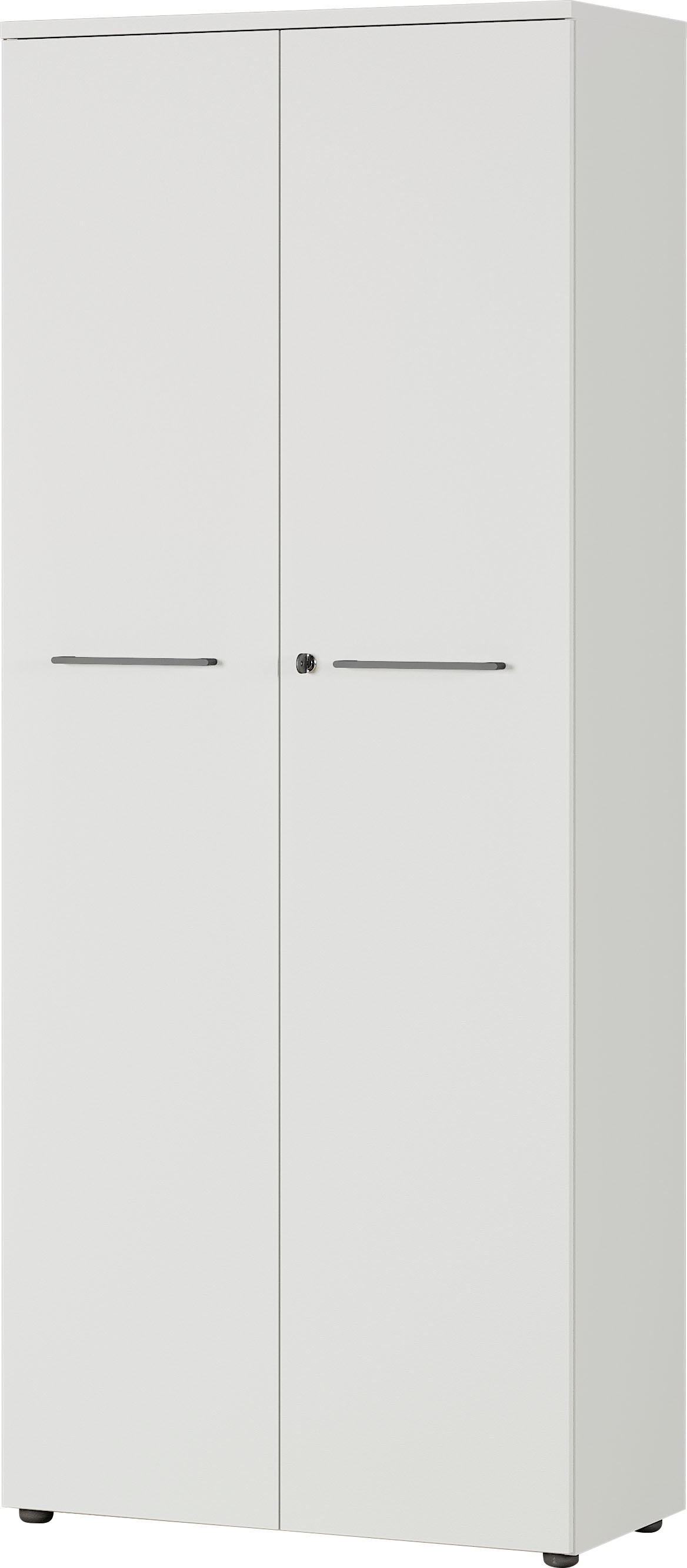 GERMANIA Aktenschrank »GW-Agenda, Mehrzweckschrank, abschliessbar,«, optional mit 2 offenen Fächern, Masse 80x197 cm, Made in Germany